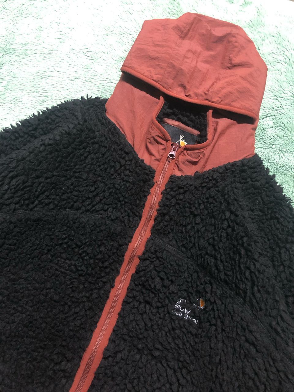 go slow caravan GO SLOW CARAVAN DEEP PILE FLEECE HOODIE ZIPPER JACKET Size US M / EU 48-50 / 2 - 4 Thumbnail