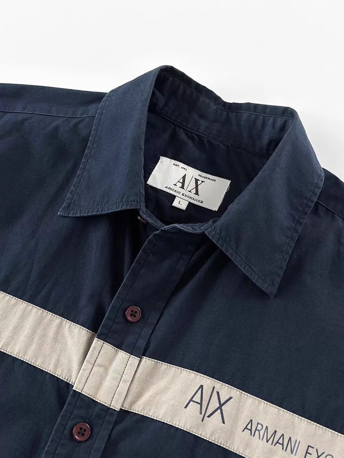 Armani Armani Vintage Cape Town Shirt Vintage Logo Unisex Size US L / EU 52-54 / 3 - 4 Thumbnail