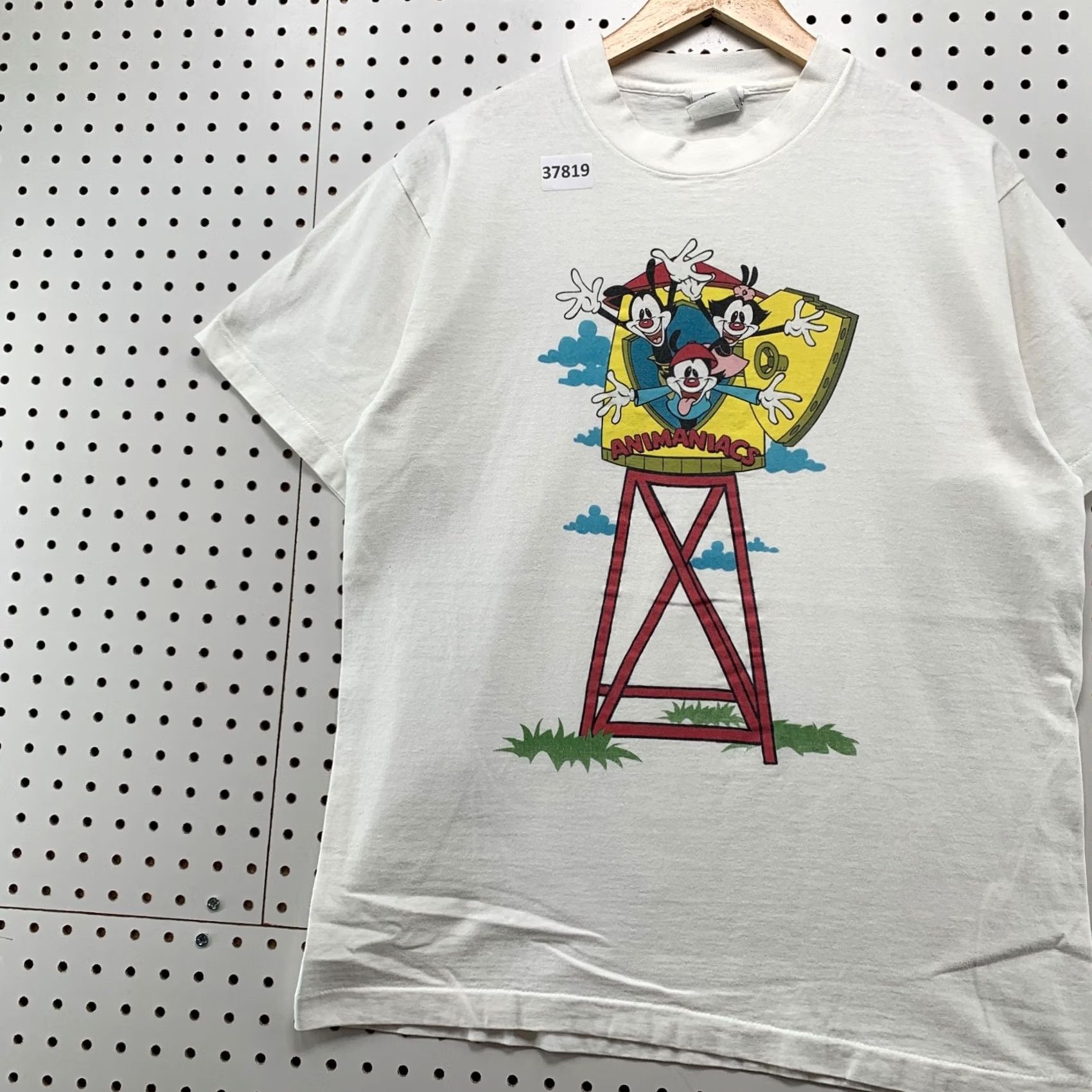 Vintage VINTAGE Animaniacs Shirt Mens XL White RARE WB Graphic USA 90s Size US XL / EU 56 / 4 - 6 Thumbnail
