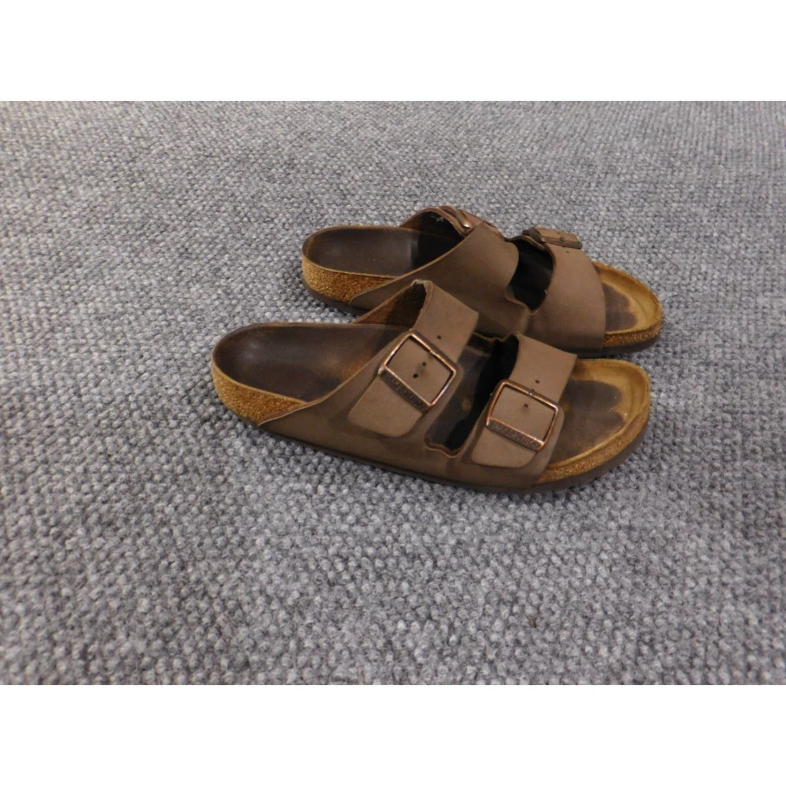 Birkenstock Birkenstock Arizona Sandal Leather Mocca Brown Women Outdoors 40 Arizona Leather Slide Flat Sandal Women Brown Outdoor Spring Summer Casual Size US 7 / IT 37 - 2 Thumbnail
