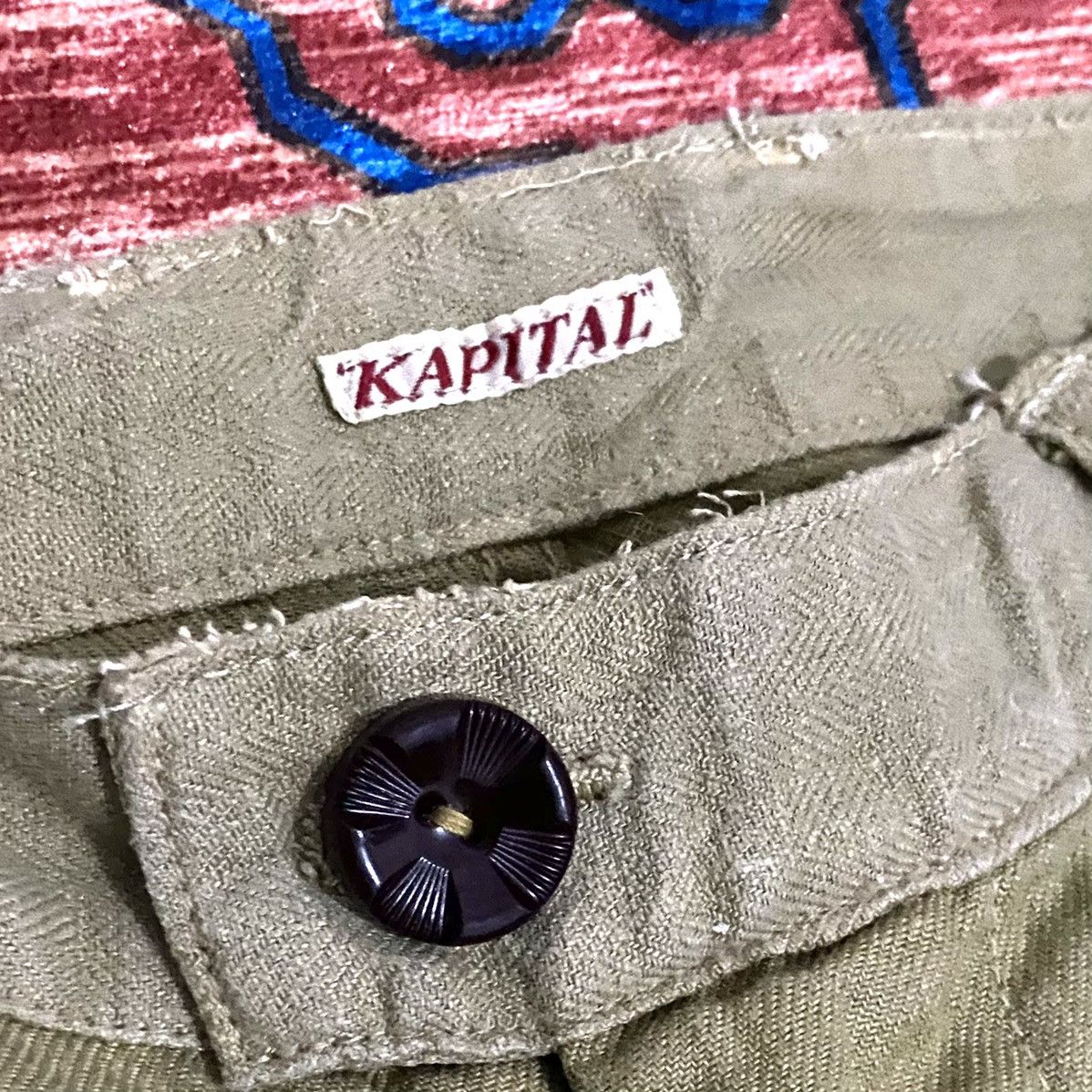 Kapital × Kapital Kountry Vintage Kapital Shorts (lost tag wash) Size US 28 / EU 44 - 8 Thumbnail