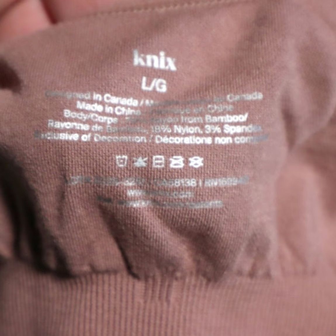 Vintage Knix Ultra Soft Front Close Bra Pink Women's L Bra Shirt? Size ONE SIZE - 7 Thumbnail