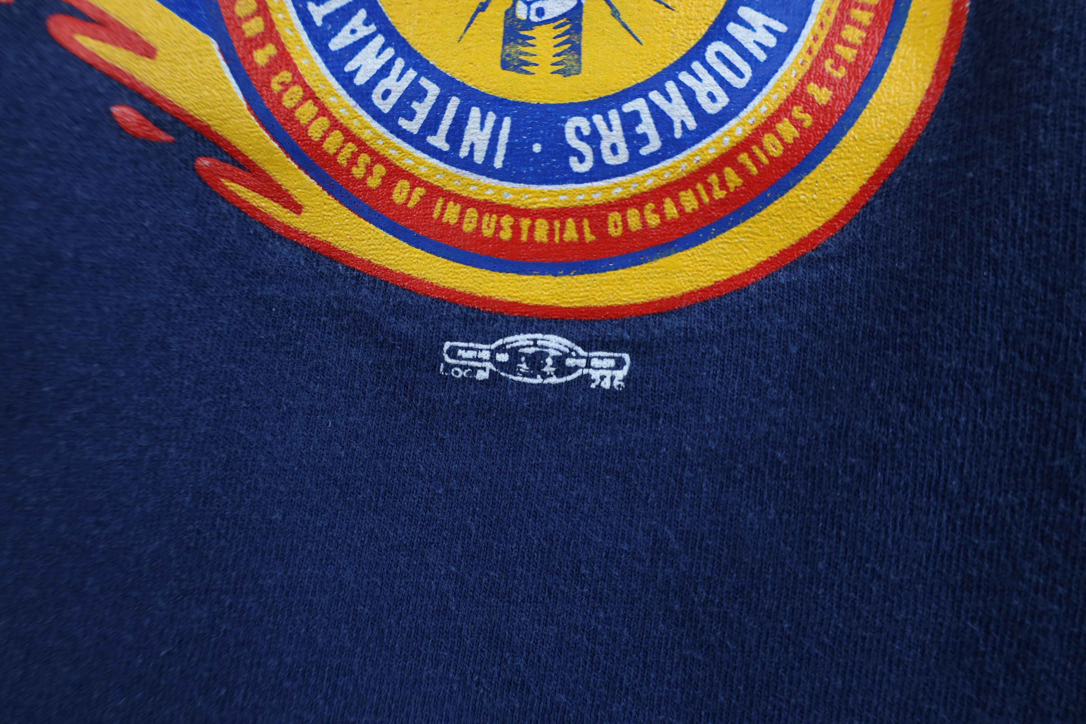 Vintage Vintage 80s 90s Union Made Local 8 Electrical T-Shirt USA Size US XL / EU 56 / 4 - 5 Thumbnail