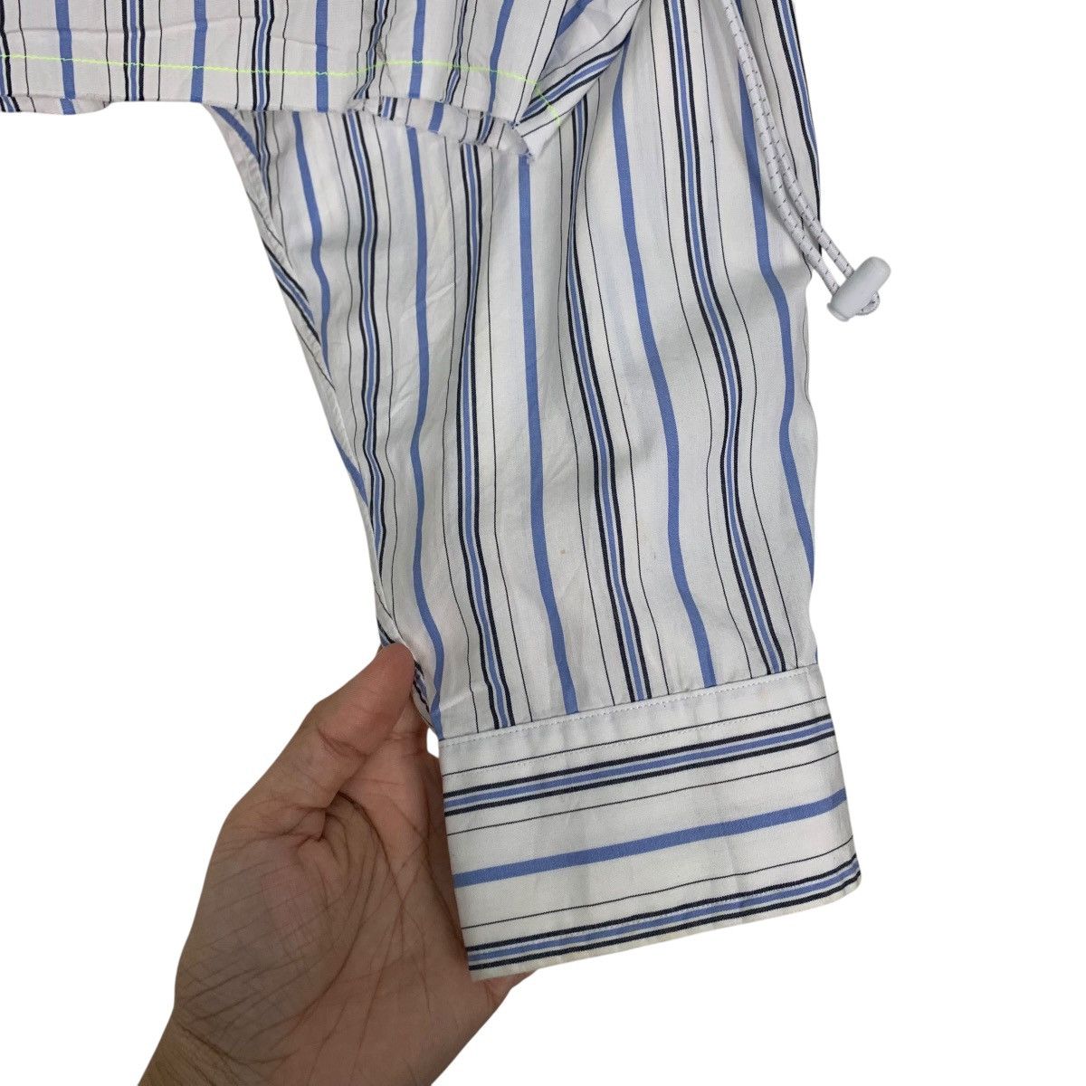 Ralph Lauren Vintage Ralph Lauren Stripe Jacket Size S / US 4 / IT 40 - 13 Thumbnail