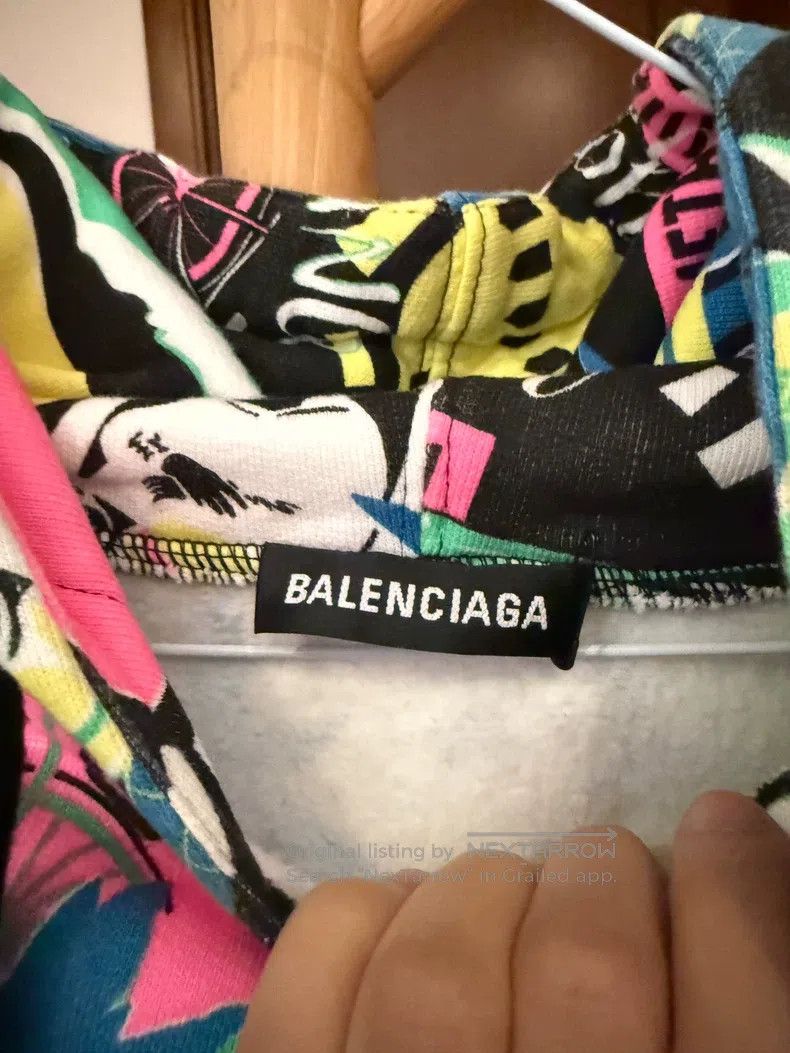 Balenciaga Balenciaga Men's hoodie Size US S / EU 44-46 / 1 - 3 Thumbnail