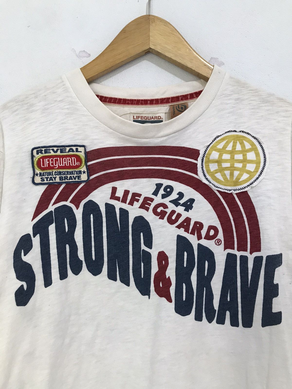 Hysteric Glamour Japanese Alive mind Long Sleeve poem surf style Size US M / EU 48-50 / 2 - 3 Thumbnail