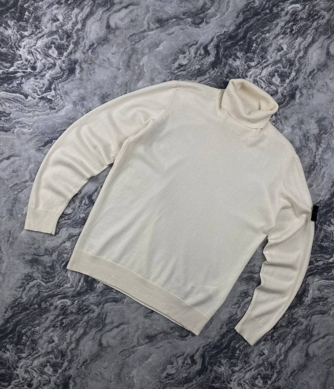 Stone Island Stone Island Knit Wool Turtleneck Sweater Size US XL / EU 56 / 4 - 1 Thumbnail