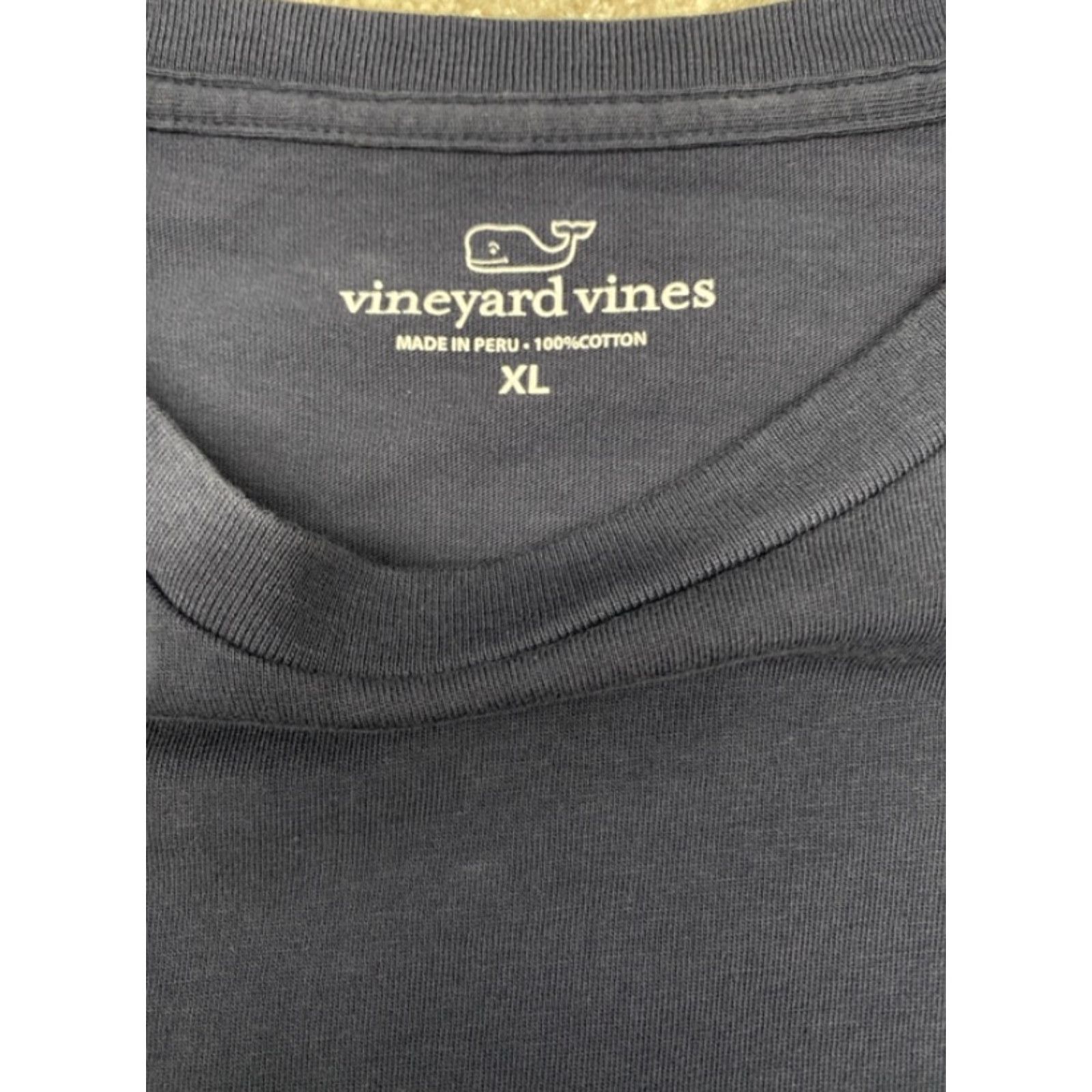 Vineyard Vines Vineyard Vines T-Shirt Mens XL Pocket Long Sleeve Blue Patriotic Red White Blue Size US XL / EU 56 / 4 - 4 Thumbnail
