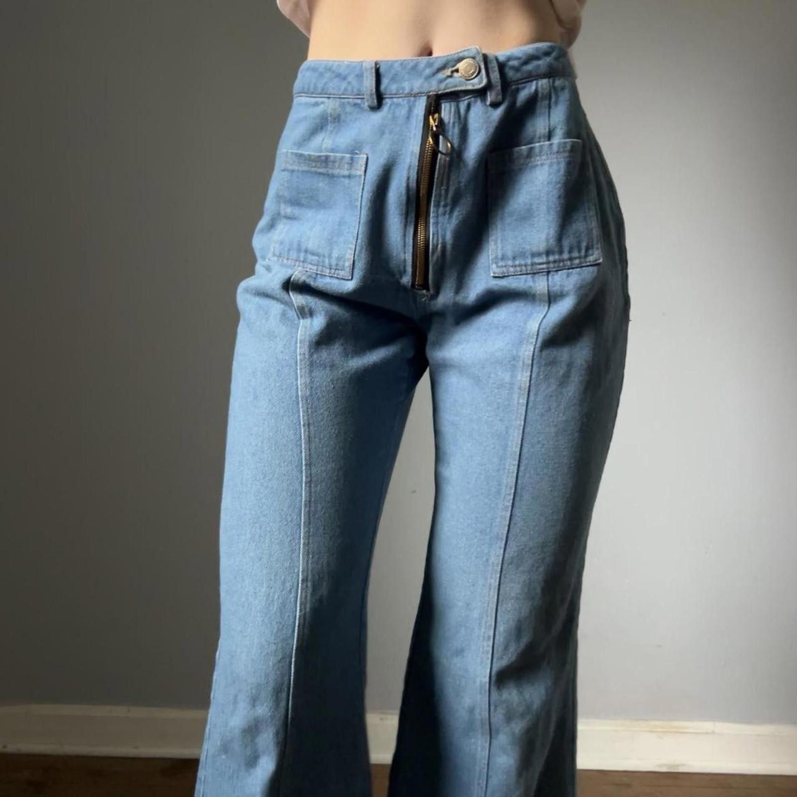 Cyderhouse Cider High-Waisted Wide-Leg Jeans Size 32" / US 10 / IT 46 - 9 Thumbnail