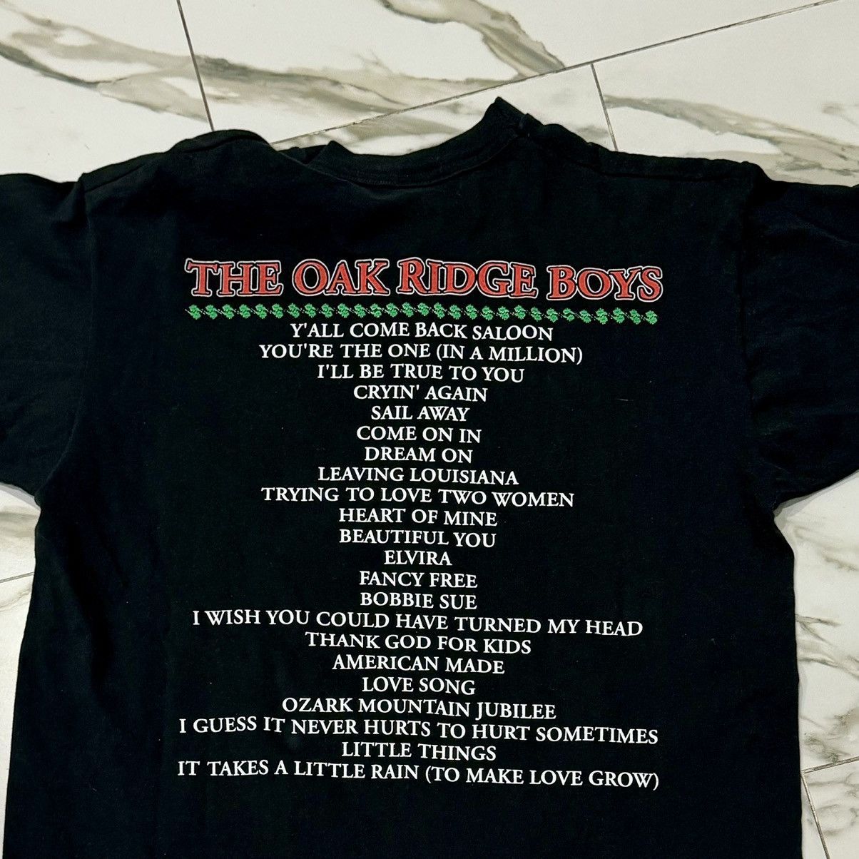 Band Tees × Vintage VINTAGE OAK RIDGE BOYS TOUR TEE! Size US XL / EU 56 / 4 - 7 Thumbnail