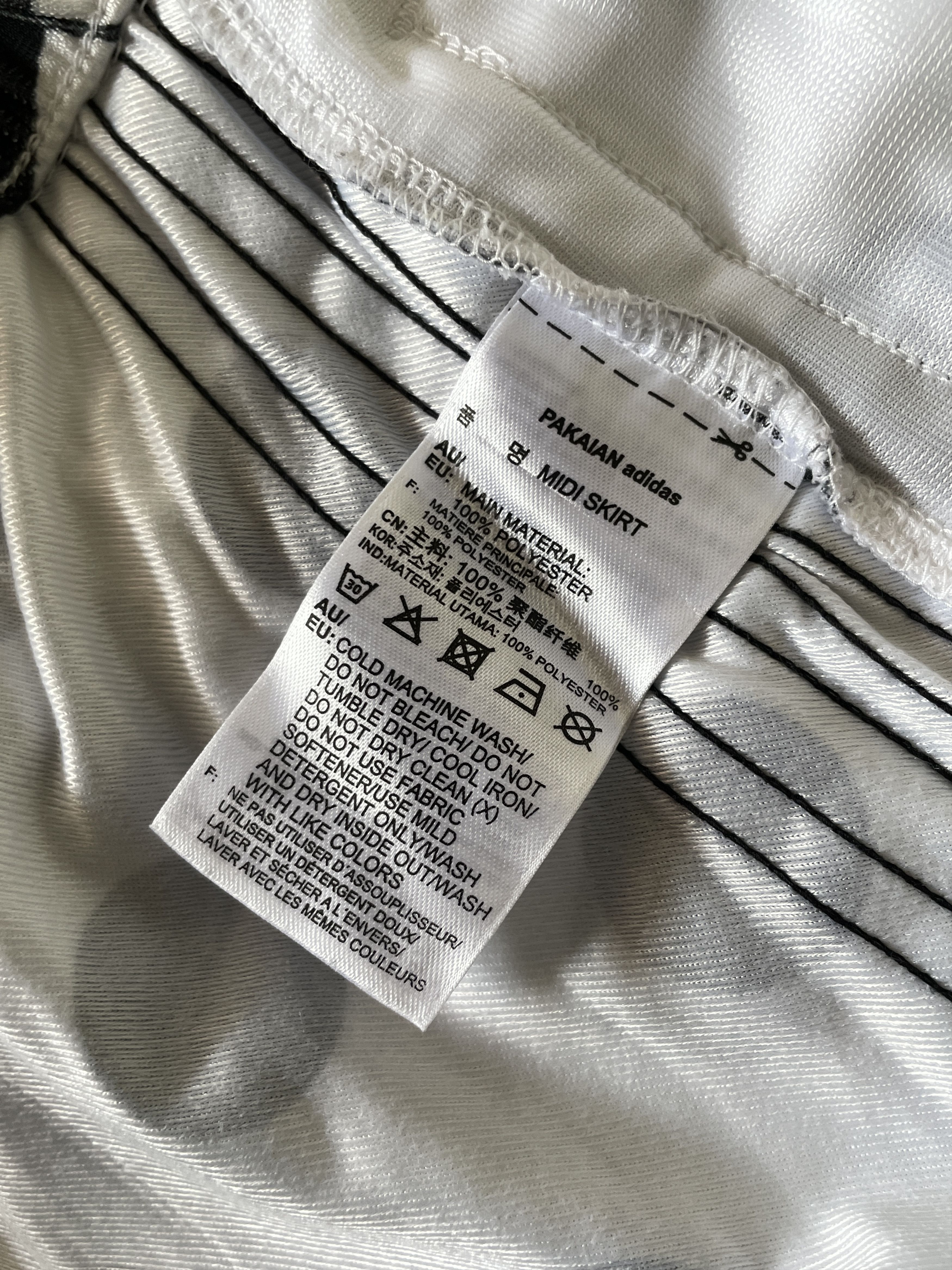 Adidas Adidas Dot Pattern Midi Skirt Size 23" - 11 Thumbnail