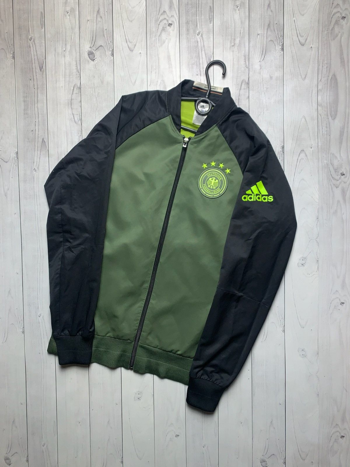 Adidas × Vintage Vintage adidas Deutschland soccer track jacket size M rare Size US M / EU 48-50 / 2 - 1 Thumbnail