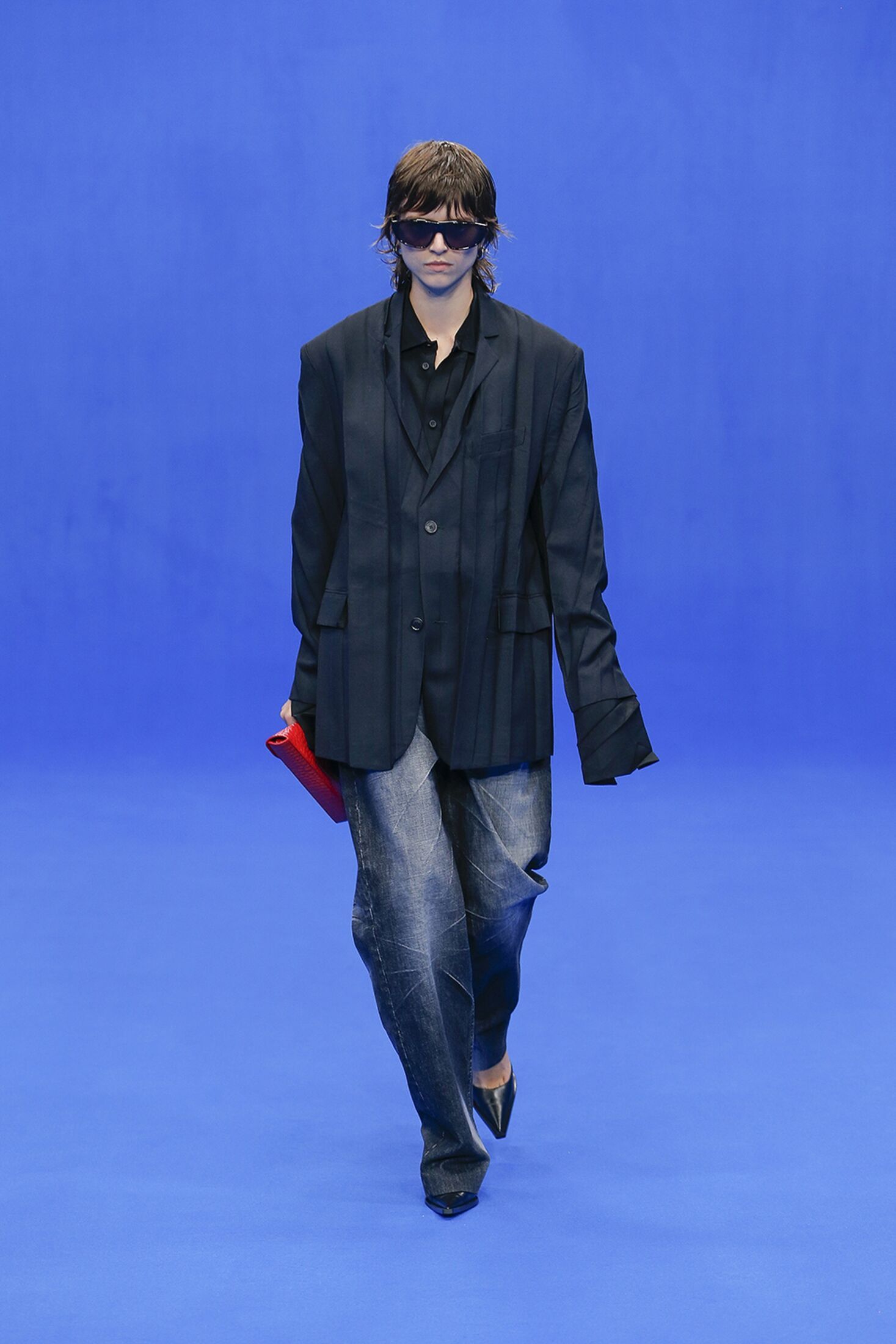 Balenciaga SS20 Pleated shirt Size US M / EU 48-50 / 2 - 8 Thumbnail