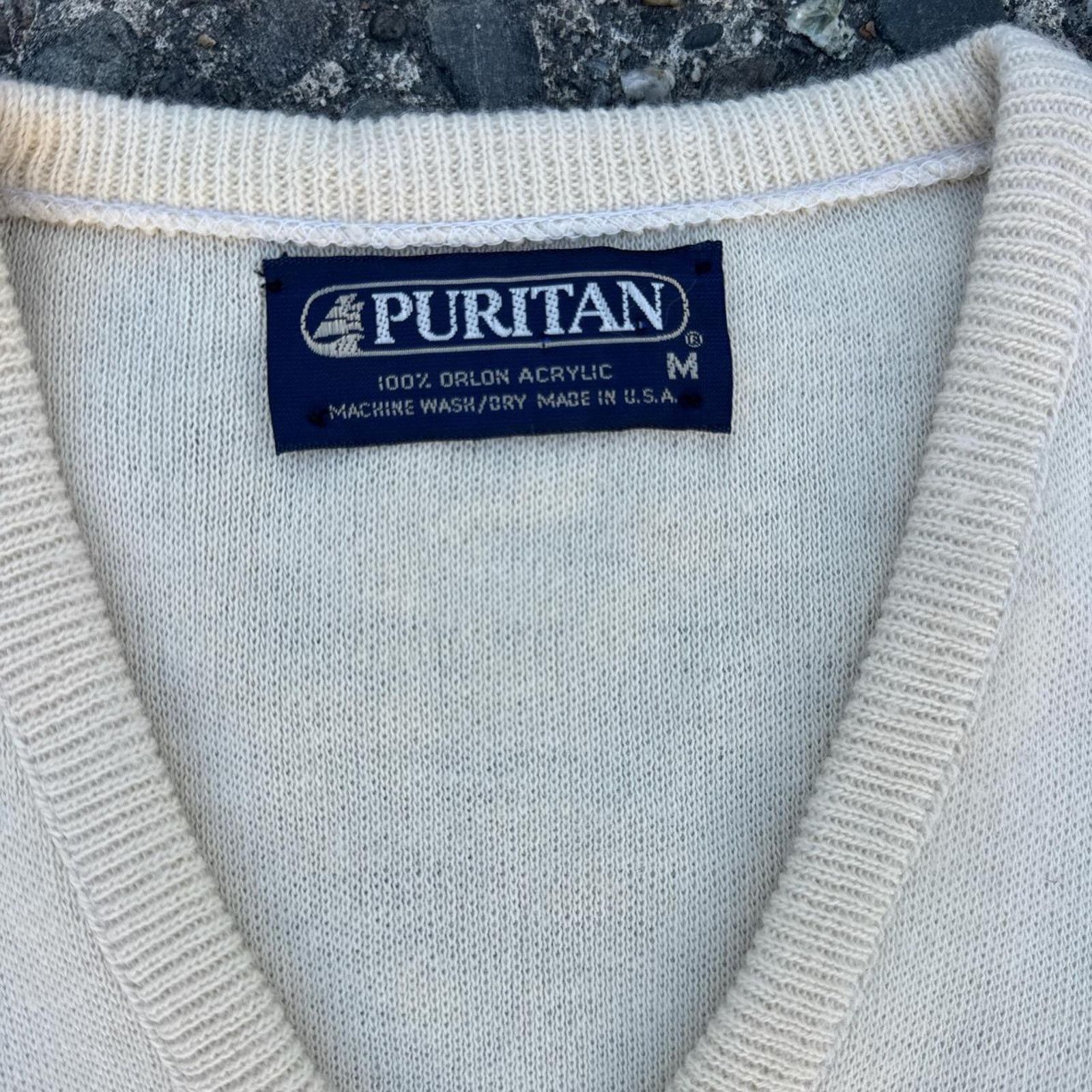 Puritan Vintage Puritan Acrylic Sweater Vest – Size Medium Size US M / EU 48-50 / 2 - 4 Thumbnail