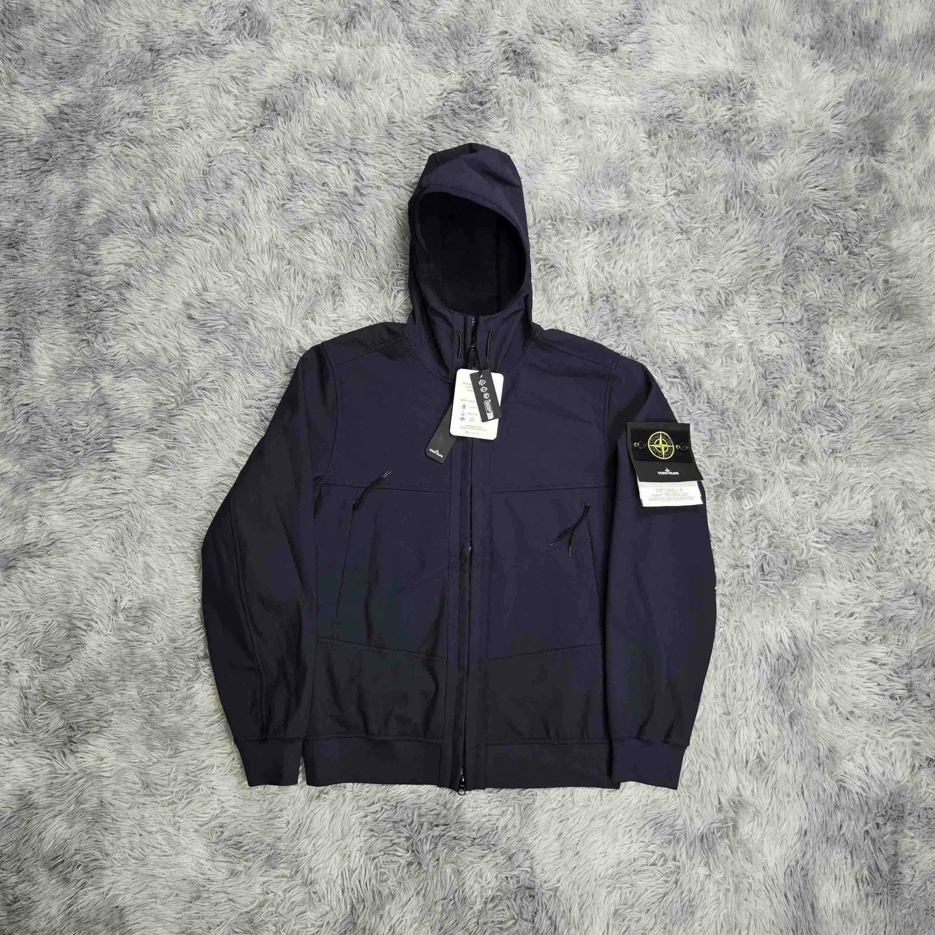 Stone Island stone island soft shell hooded jacket Size US M / EU 48-50 / 2 - 1 Thumbnail