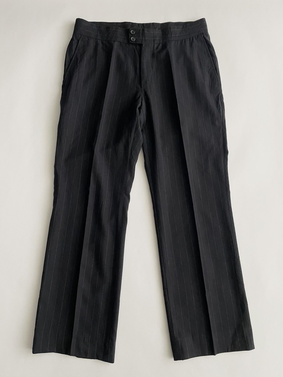 Gucci × Tom Ford Gucci by Tom Ford Pinstripe Wool Pants