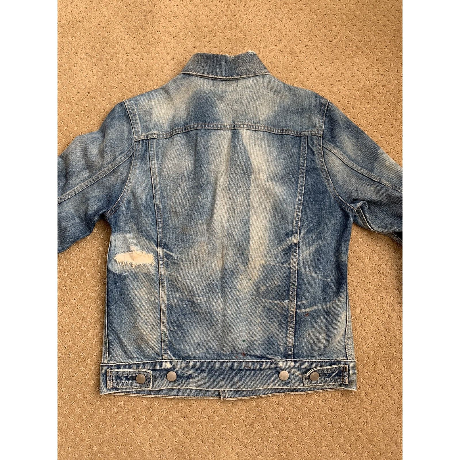 John Elliott John Elliott Thumper Jacket Type III Presidio Denim 1 Small Size US S / EU 44-46 / 1 - 11 Thumbnail