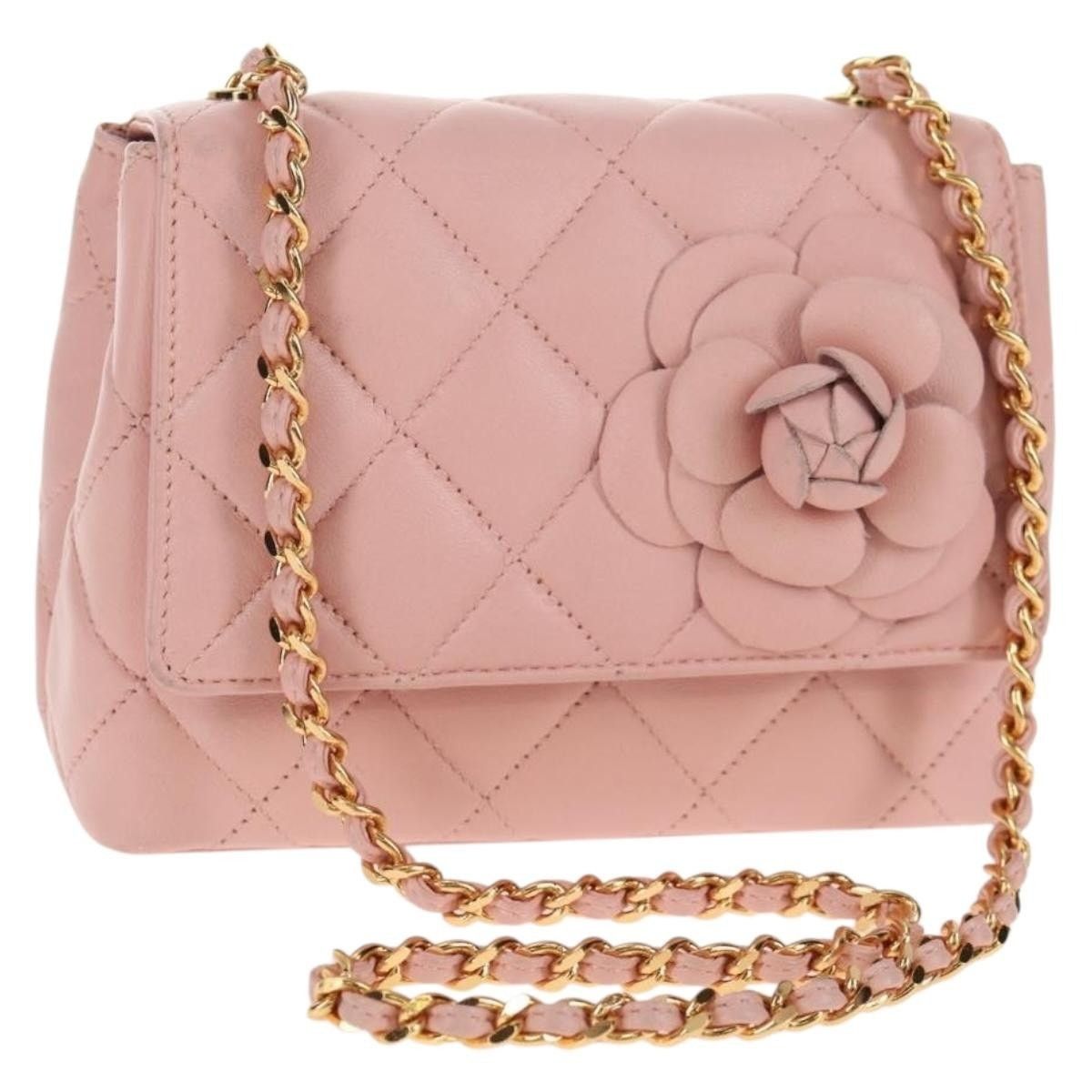 Chanel Chanel Matelasse Camellia Chain Shoulder Bag Size ONE SIZE - 1 Thumbnail