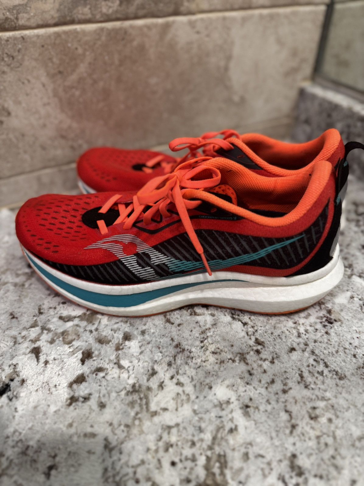Saucony Saucony Vibrant Orange Trainer Size US 10 / EU 43 - 3 Thumbnail