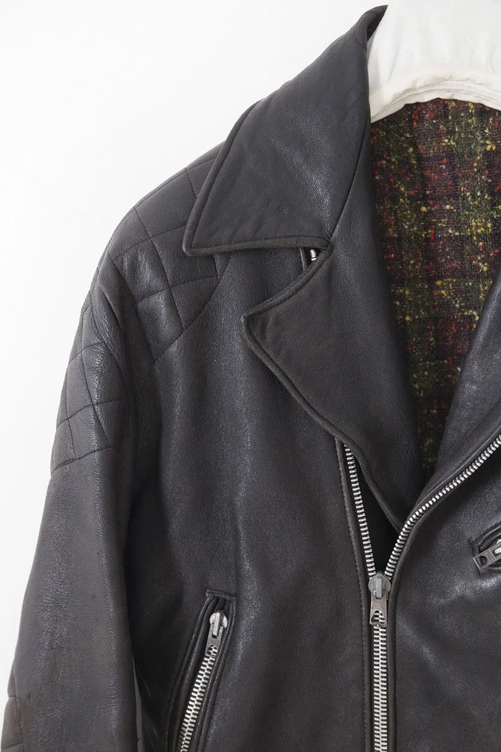 Vintage Vintage 1980's black leather biker jacket Size US S / EU 44-46 / 1 - 2 Thumbnail