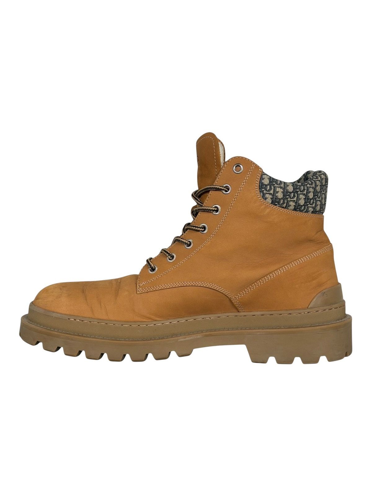 Dior Christian Dior Explorer Wheat Oblique Logo Ankle Boots Size US 11 / EU 44 - 3 Thumbnail