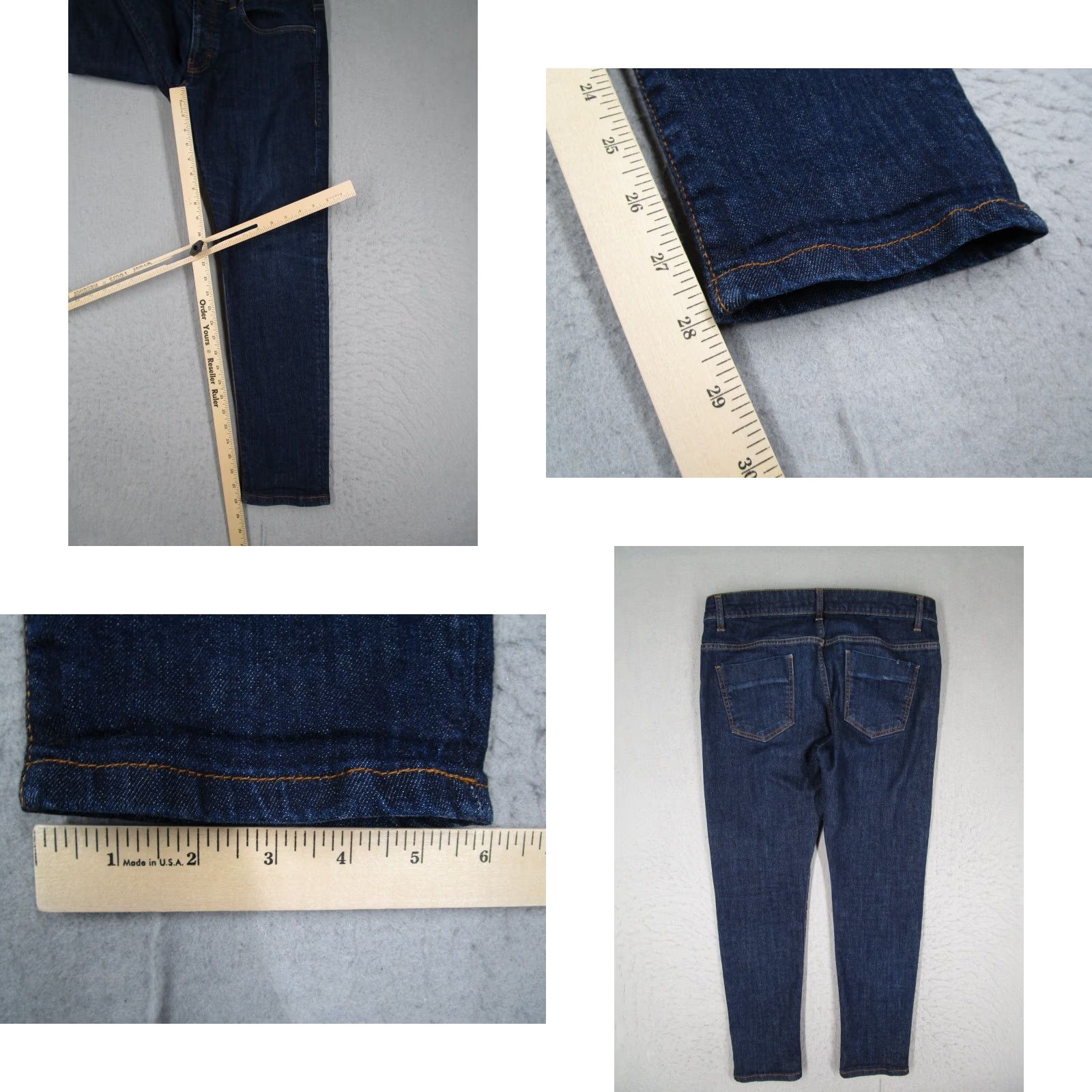 Takeshy Kurosawa Takeshy Kurosawa Jeans Men 38 Blue Taper Button Fly Denim Made in Italy 38x28 Size US 38 / EU 54 - 9 Thumbnail