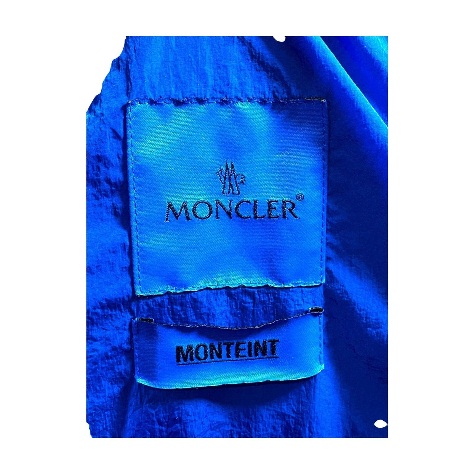 Moncler Moncler "Montcla Windbreaker" Blue Jacket Size US XL / EU 56 / 4 - 5 Thumbnail