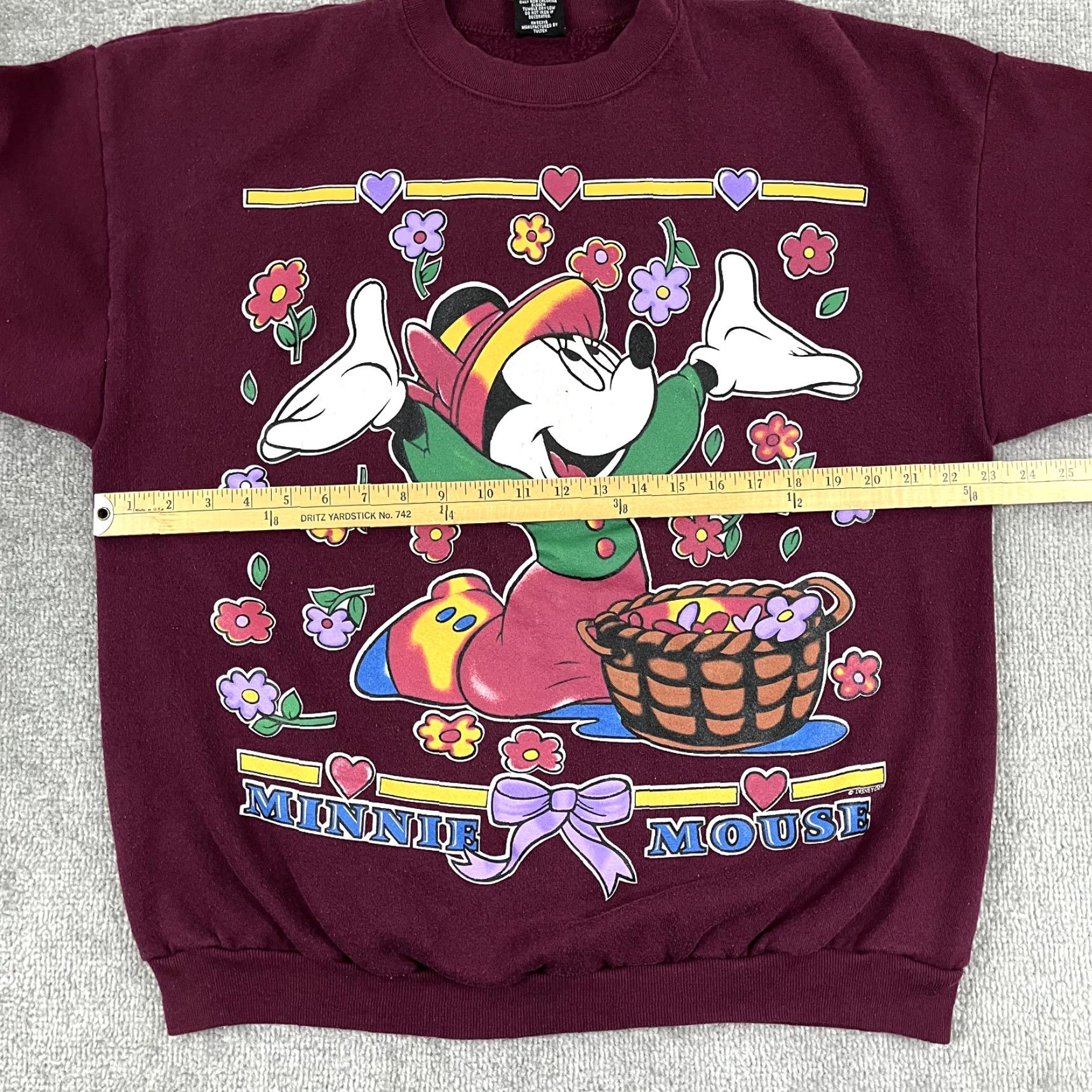 Mickey Unlimited Vintage MINNIE MOUSE Sweatshirt Adult XL Mickey Unlimited Graphic Crew Neck 90s Size US XL / EU 56 / 4 - 6 Thumbnail