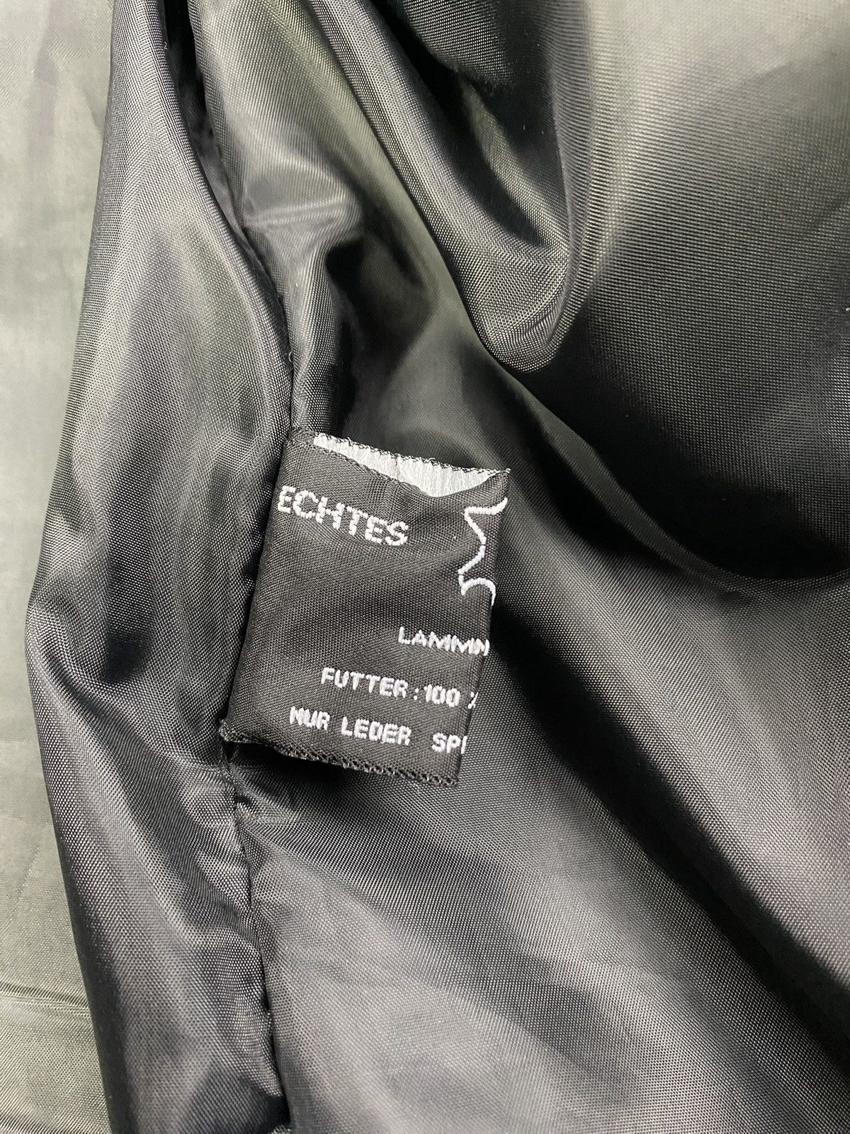 Vintage Vintage black leather cape coat fur hood avant garde archive Size XL / US 12-14 / IT 48-50 - 14 Thumbnail