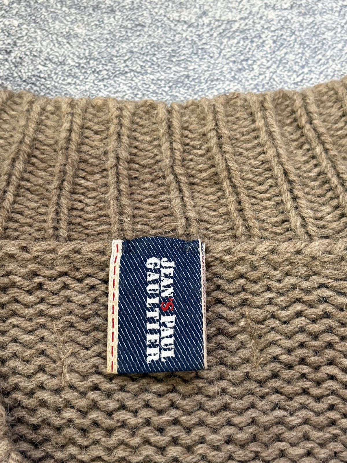 Jean Paul Gaultier Vintage Jean Paul Gaultier Elbow Patch Zip Pocket Sweater M Size US M / EU 48-50 / 2 - 4 Thumbnail