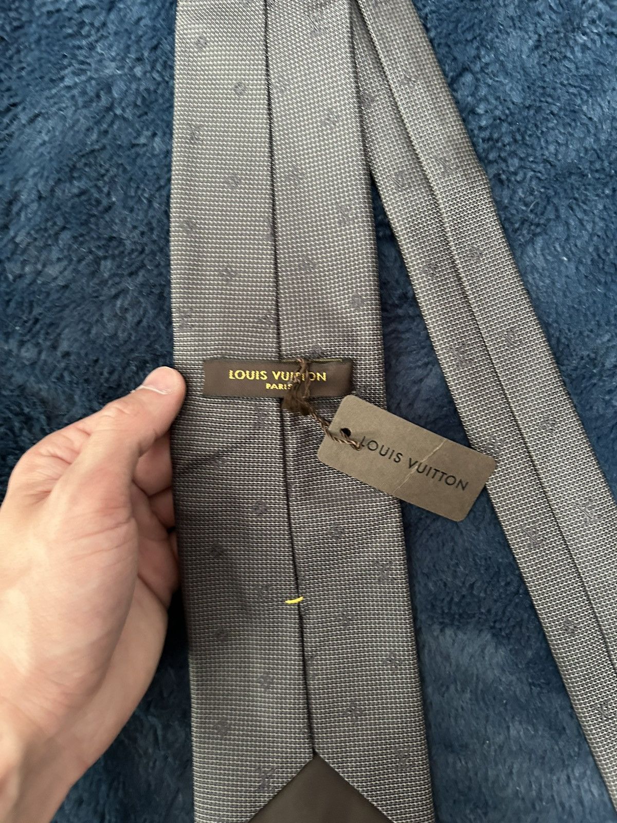Louis Vuitton Louis Vuitton tie Size ONE SIZE - 4 Thumbnail