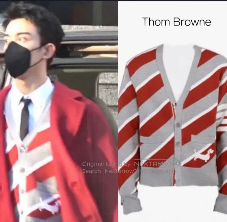 Thom Browne Thom Browne Dachshund Cardigan Size US M / EU 48-50 / 2 - 1 Thumbnail