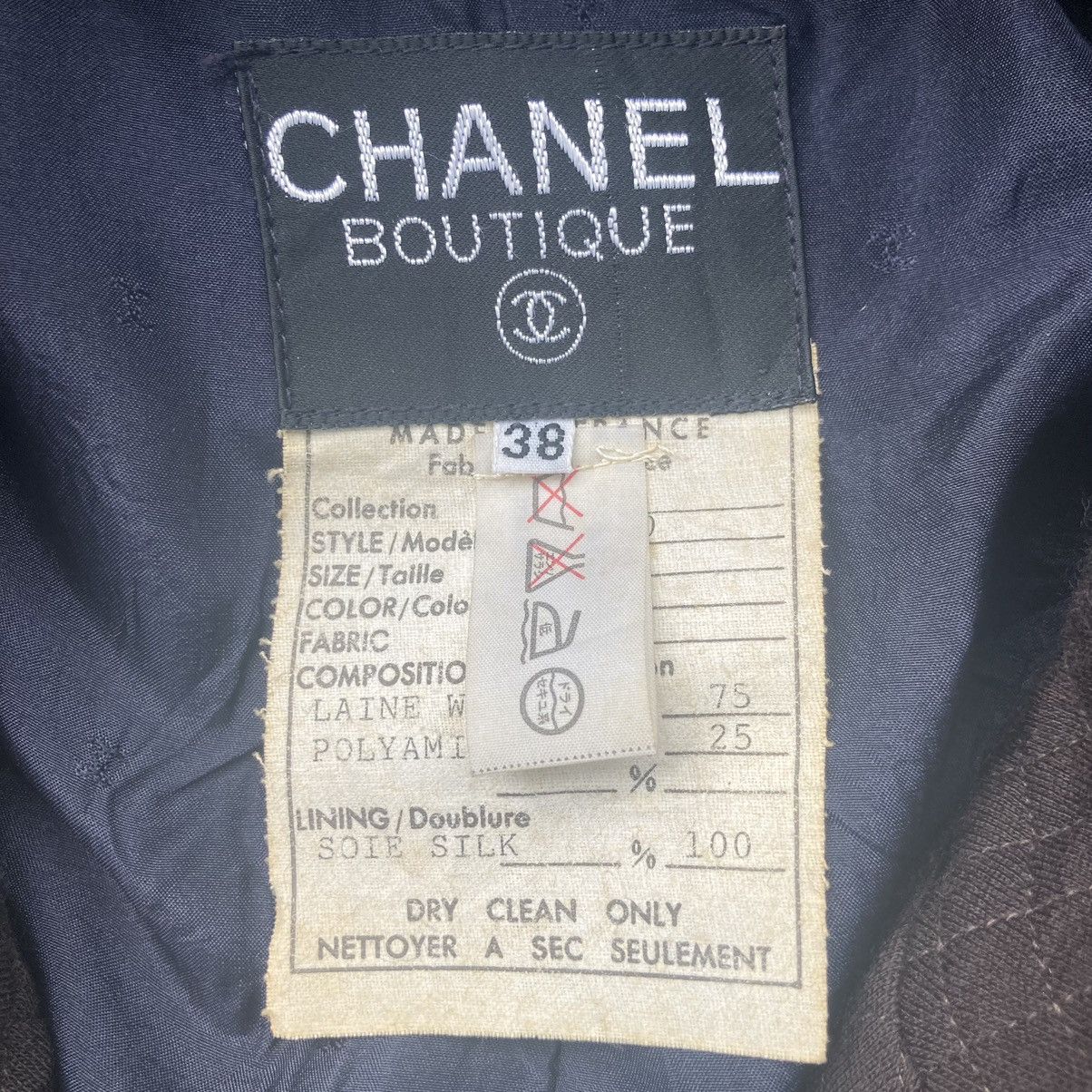 Chanel CHANEL BOUTIQUE WOOL JACKET Size XS / US 0-2 / IT 36-38 - 9 Thumbnail
