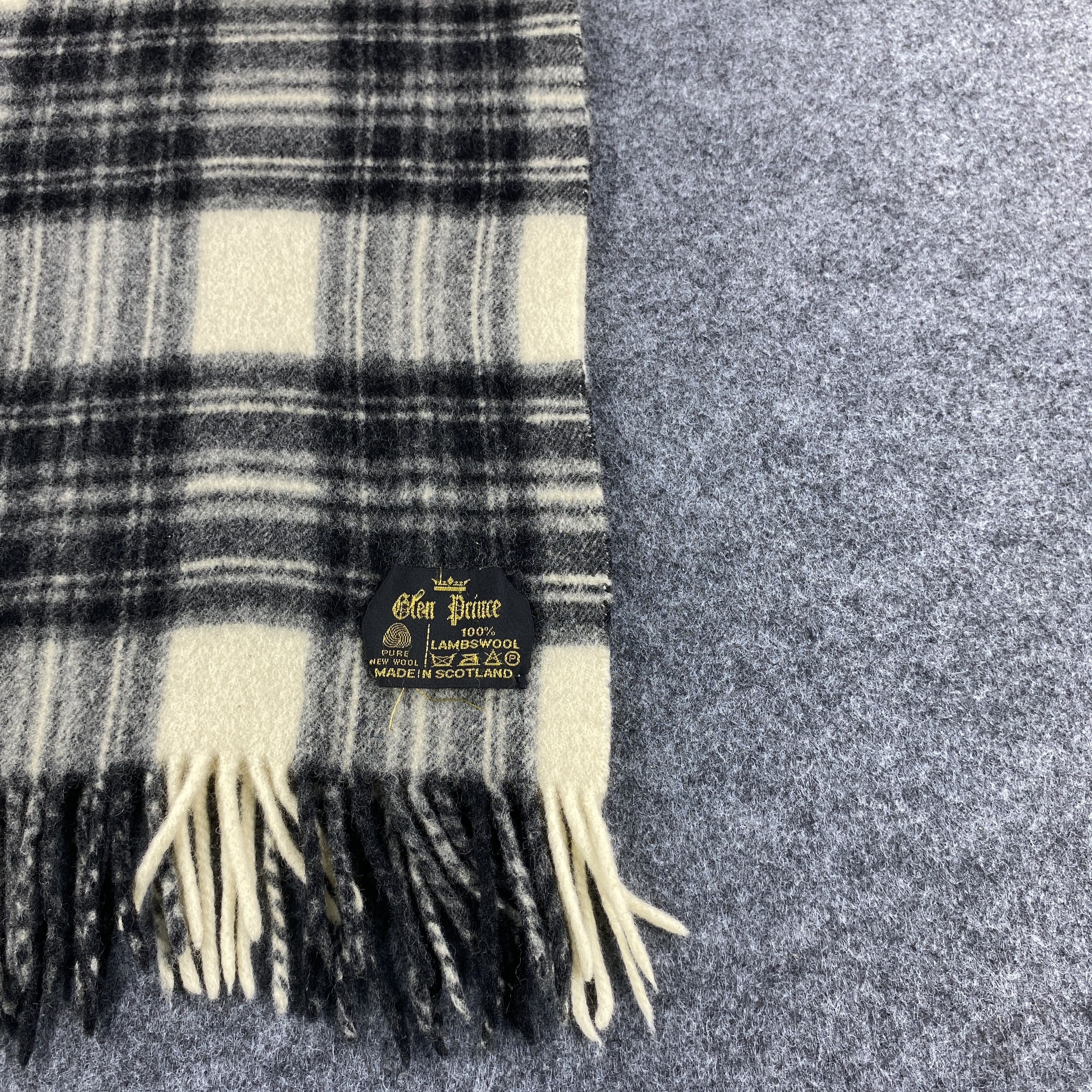 Vintage GF10541 Glen Prince Scarf Neck Wear Muffler Nova Check Size ONE SIZE - 6 Thumbnail