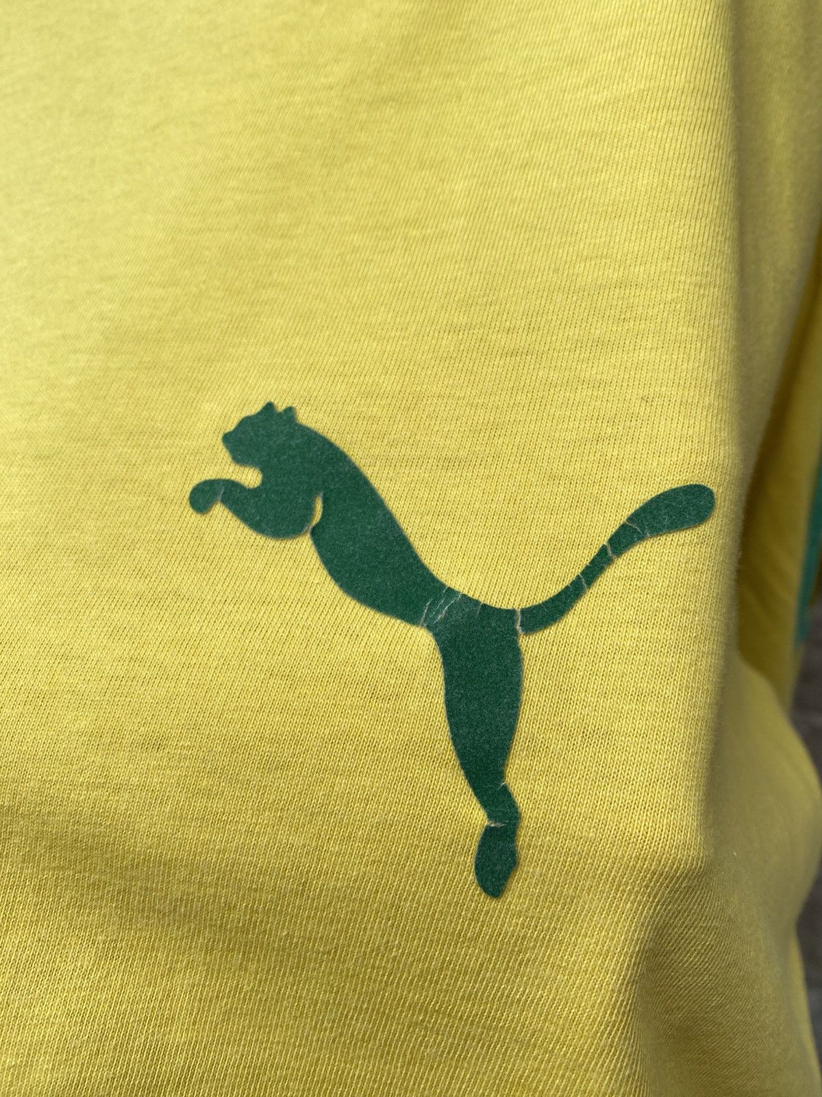 Puma Vintage Jamaica Puma Long Sleeve Shirt like Brazil Y2K Size US XXL / EU 58 / 5 - 4 Thumbnail