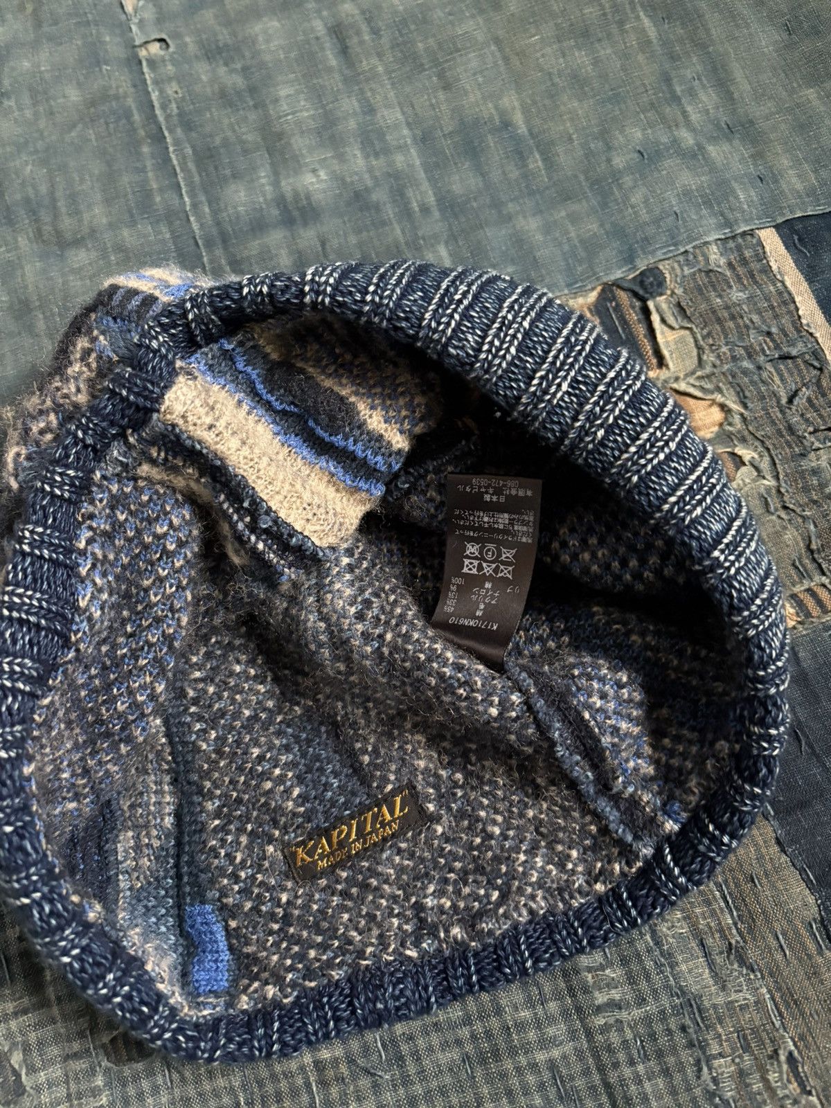 Kapital Kapital 7G BORO GAUDY CAP beanie Size ONE SIZE - 5 Thumbnail