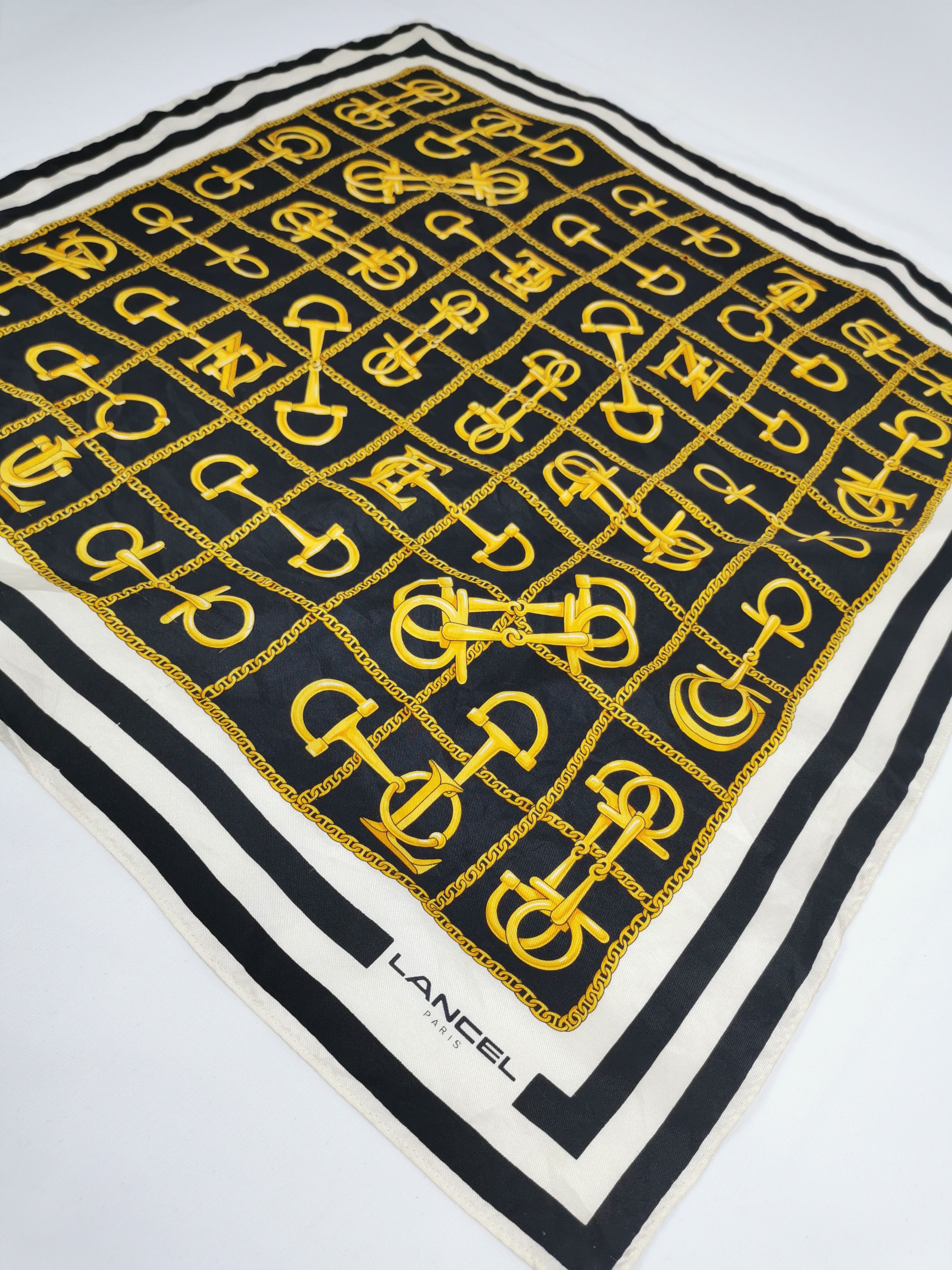 Lancel Lancel silk scarf Size ONE SIZE - 3 Thumbnail