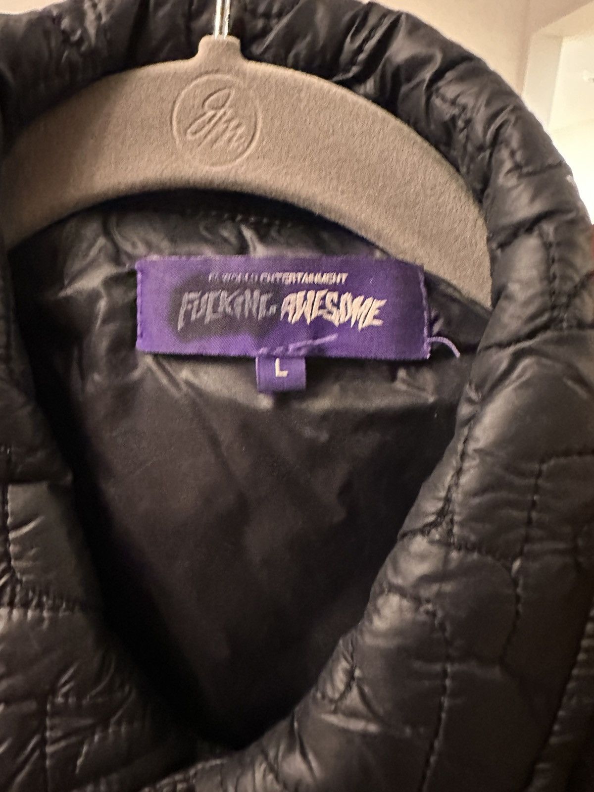 Fucking Awesome F*cking Awesome puffer button up crewneck Size US L / EU 52-54 / 3 - 3 Thumbnail
