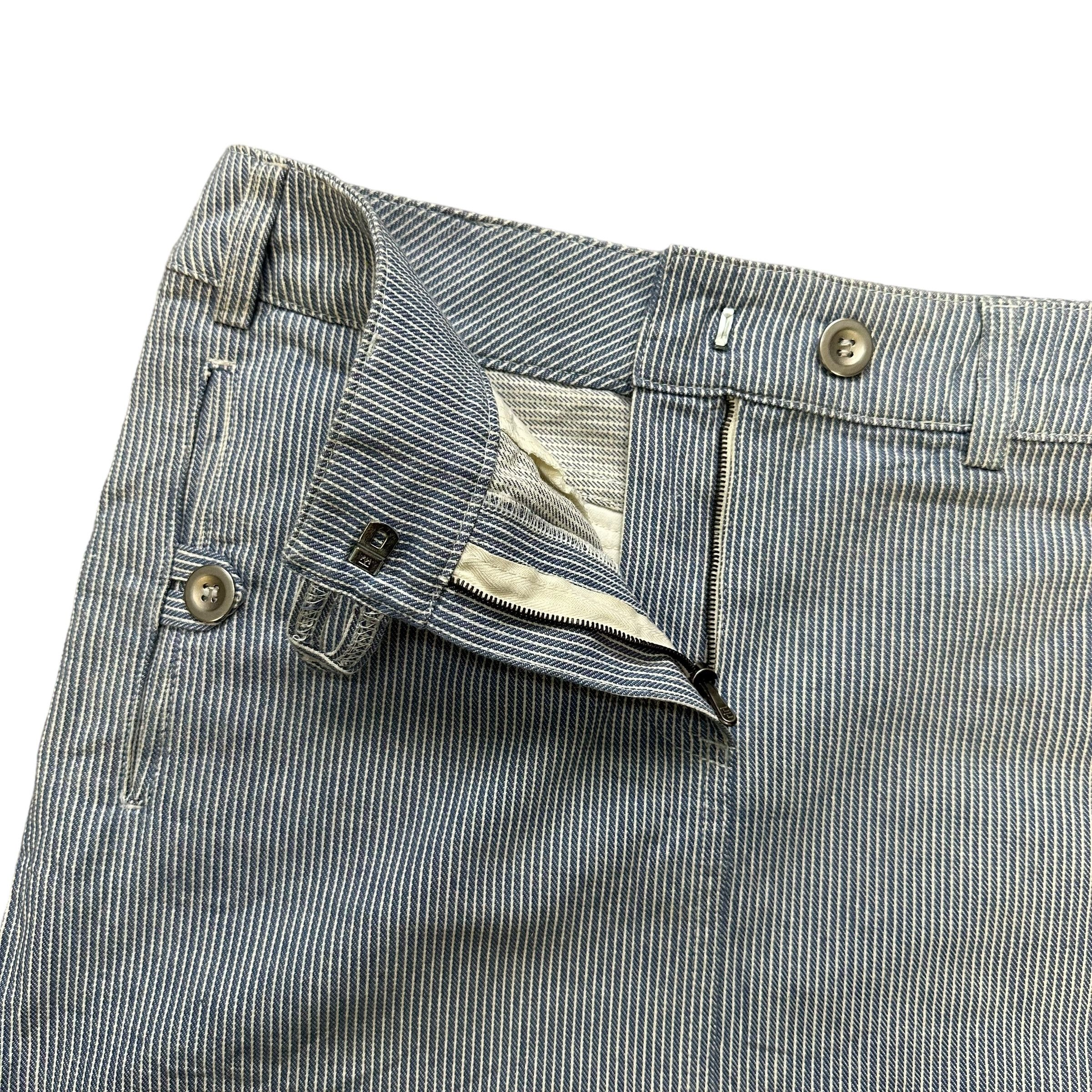 A.P.C. A.P.C. Rue Madame Paris Hickory Striped Mini Skirt #A33-0748 Size 28" / US 6 / IT 42 - 2 Thumbnail