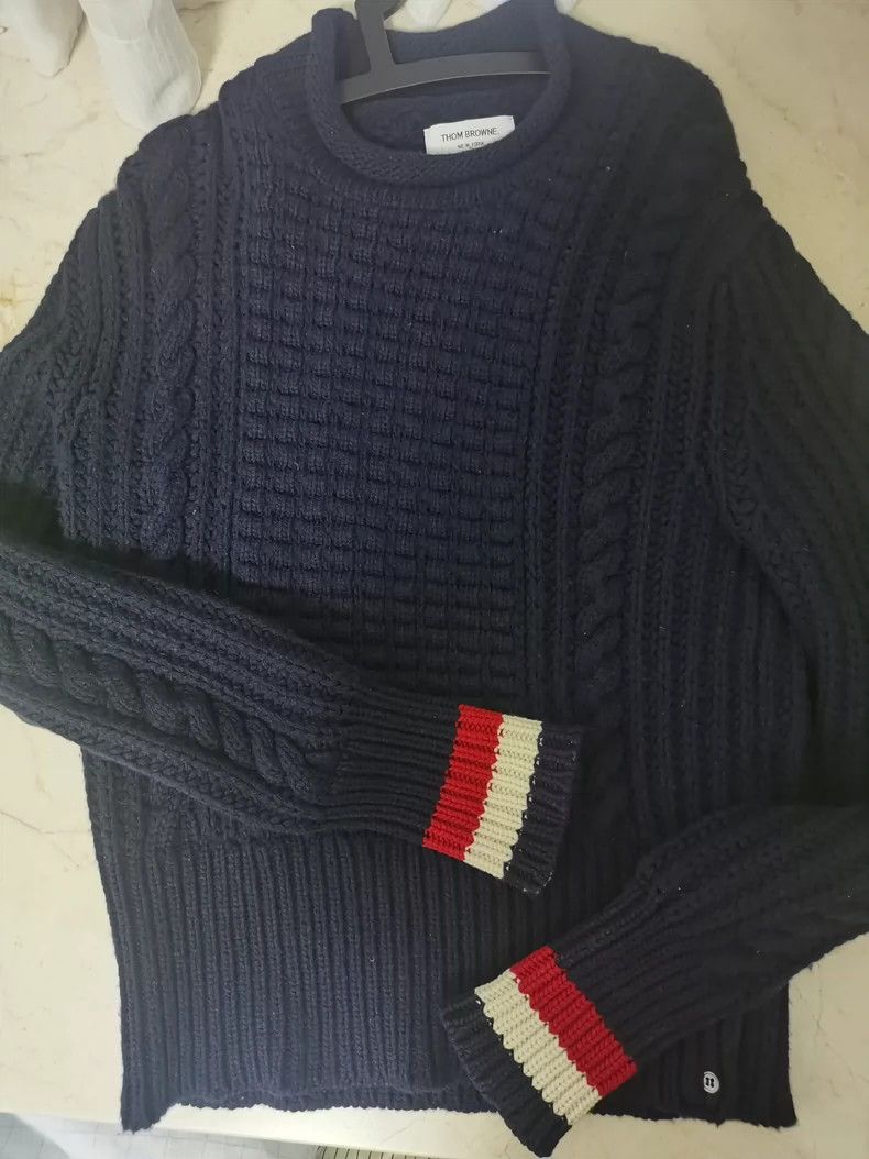Thom Browne Thom browne Sweater 2503-Nextarrow Size US L / EU 52-54 / 3 - 1 Thumbnail