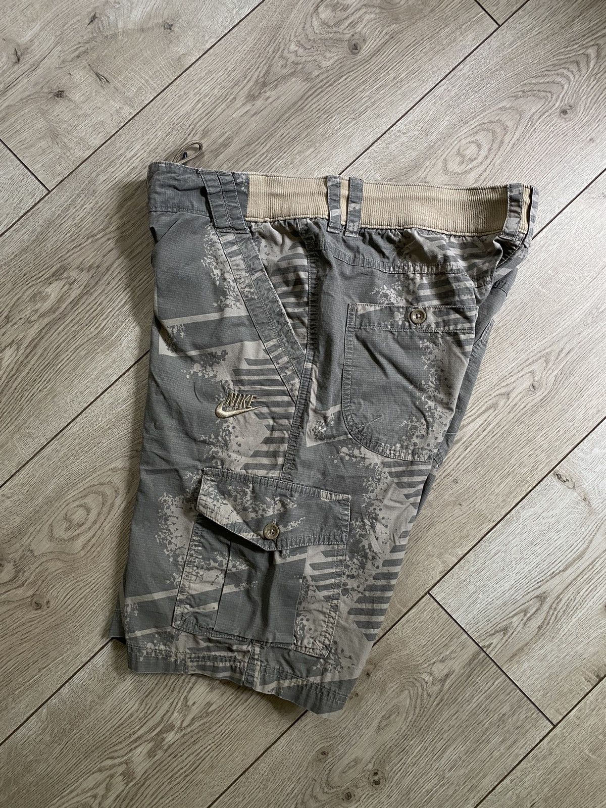 Nike × Vintage Vintage Nike Cargo Shorts y2k style Size US 32 / EU 48 - 7 Thumbnail