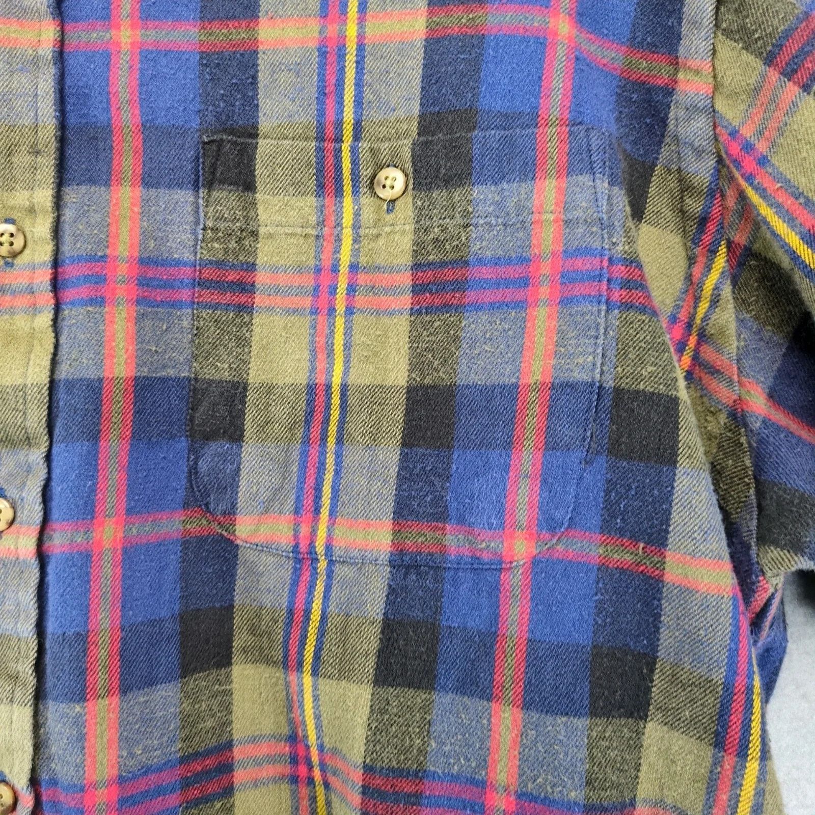 Boston Traders Vtg Boston Traders Plaid Flannel Button Down Shirt Men's L Size US L / EU 52-54 / 3 - 10 Thumbnail