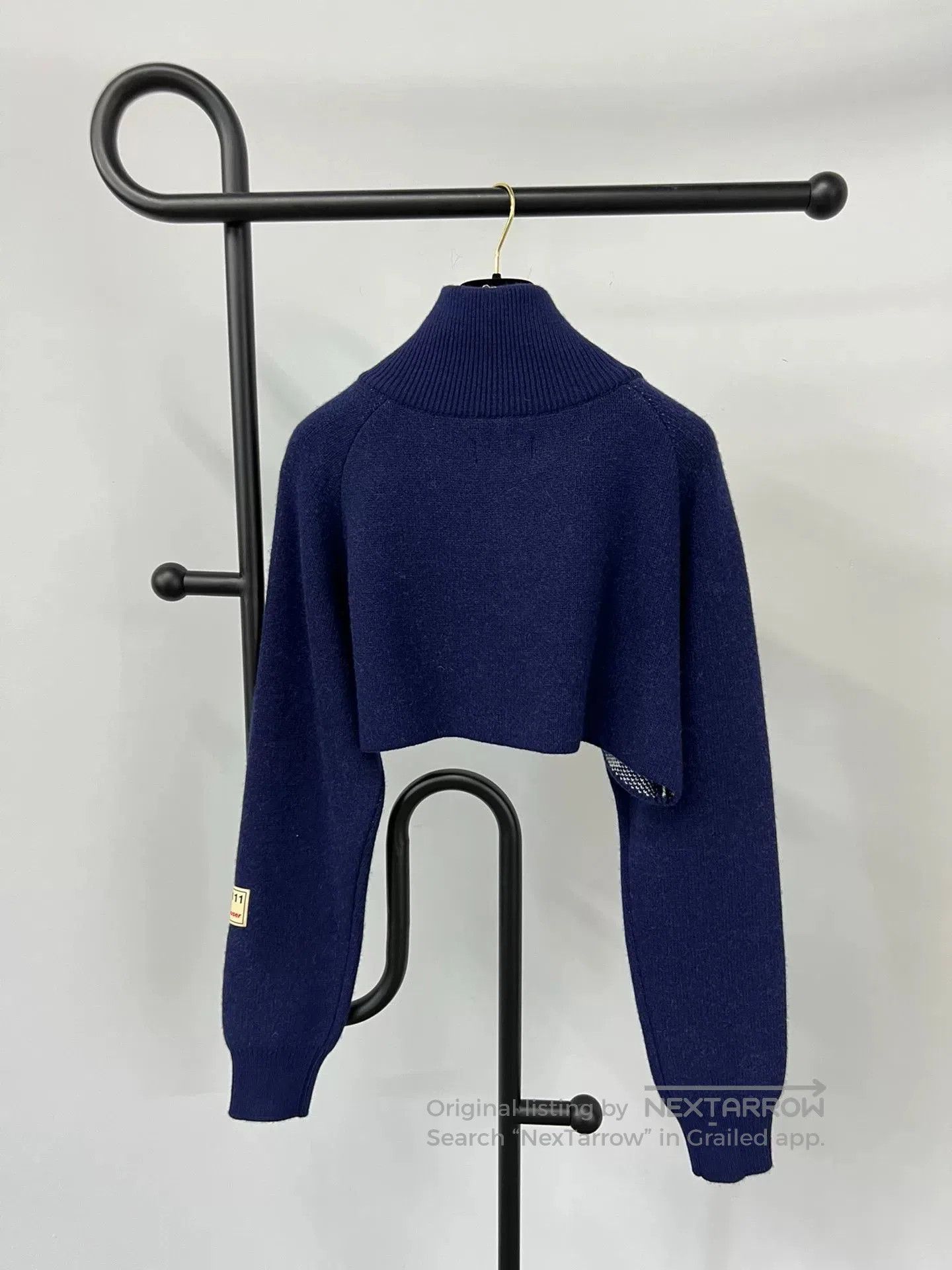 Other YOUSER Short Letter Print Zip Knit Sweater. Size US M / EU 48-50 / 2 - 3 Thumbnail
