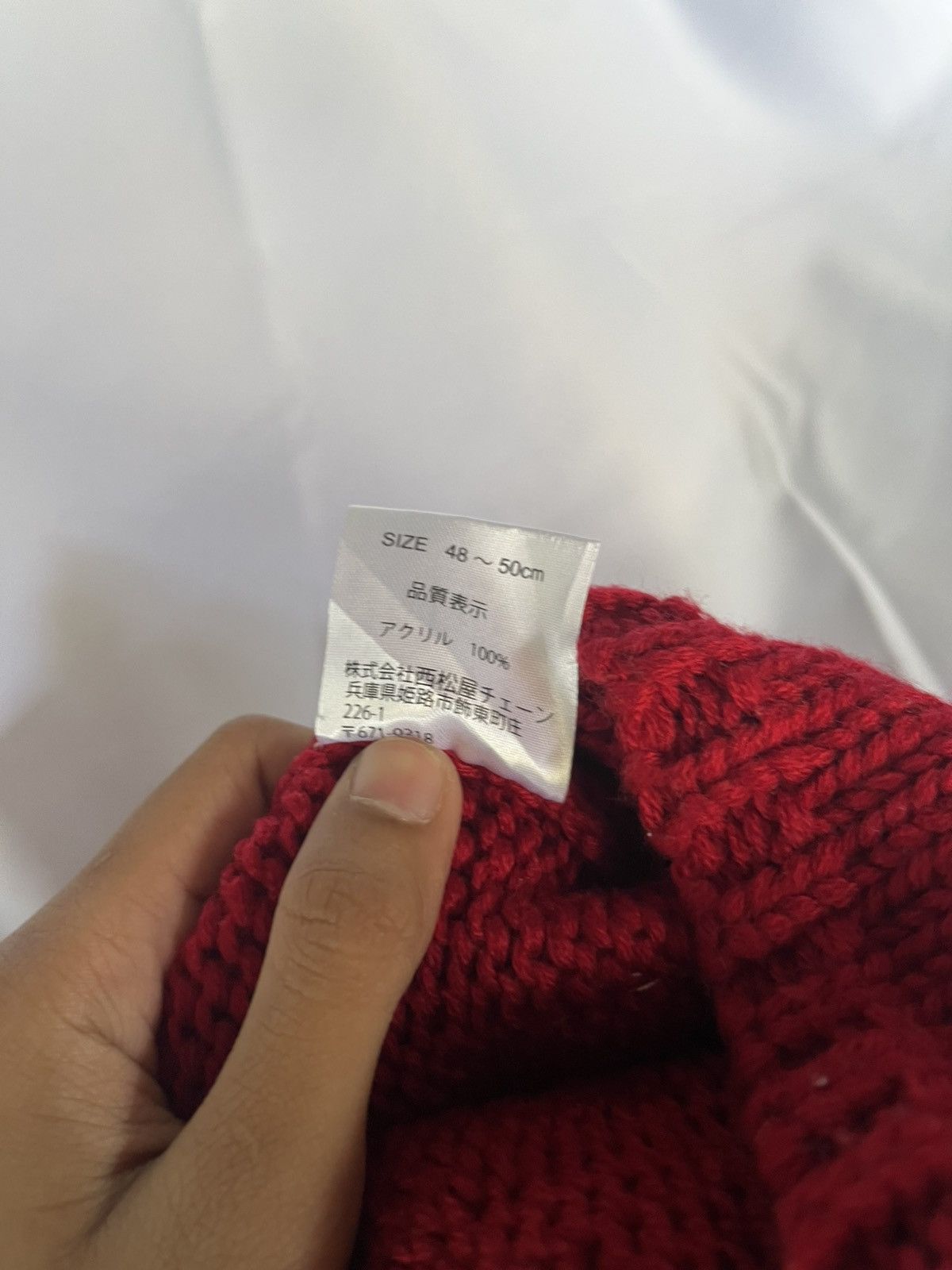 Japanese Brand × Vintage Knitted Crochet Beanie Hast Size ONE SIZE - 9 Thumbnail