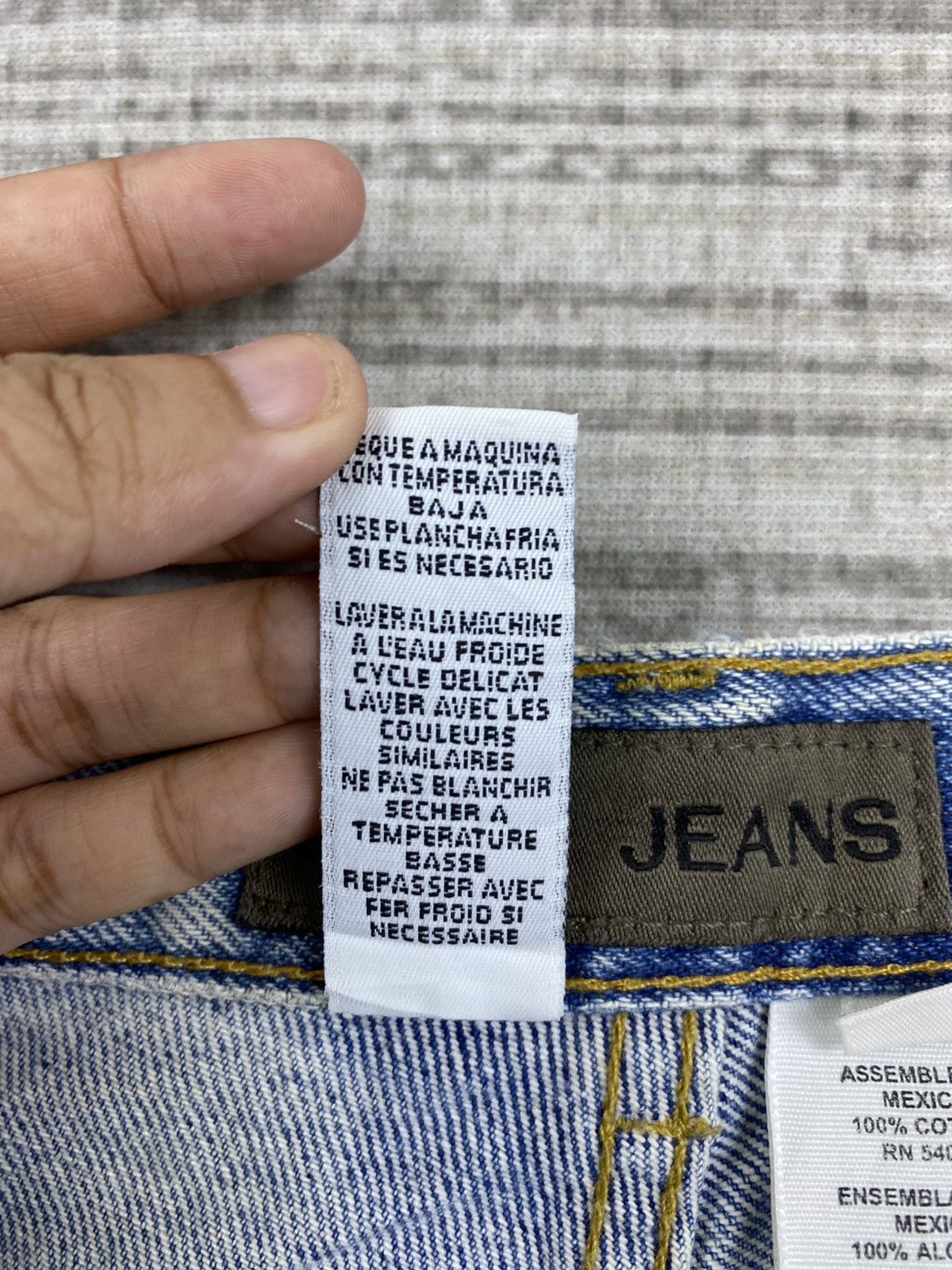 If Six Was Nine × Jones New York × Vintage Vintage Jones Jeans Ripped Style Denim Pants Size US 28 / EU 44 - 14 Thumbnail