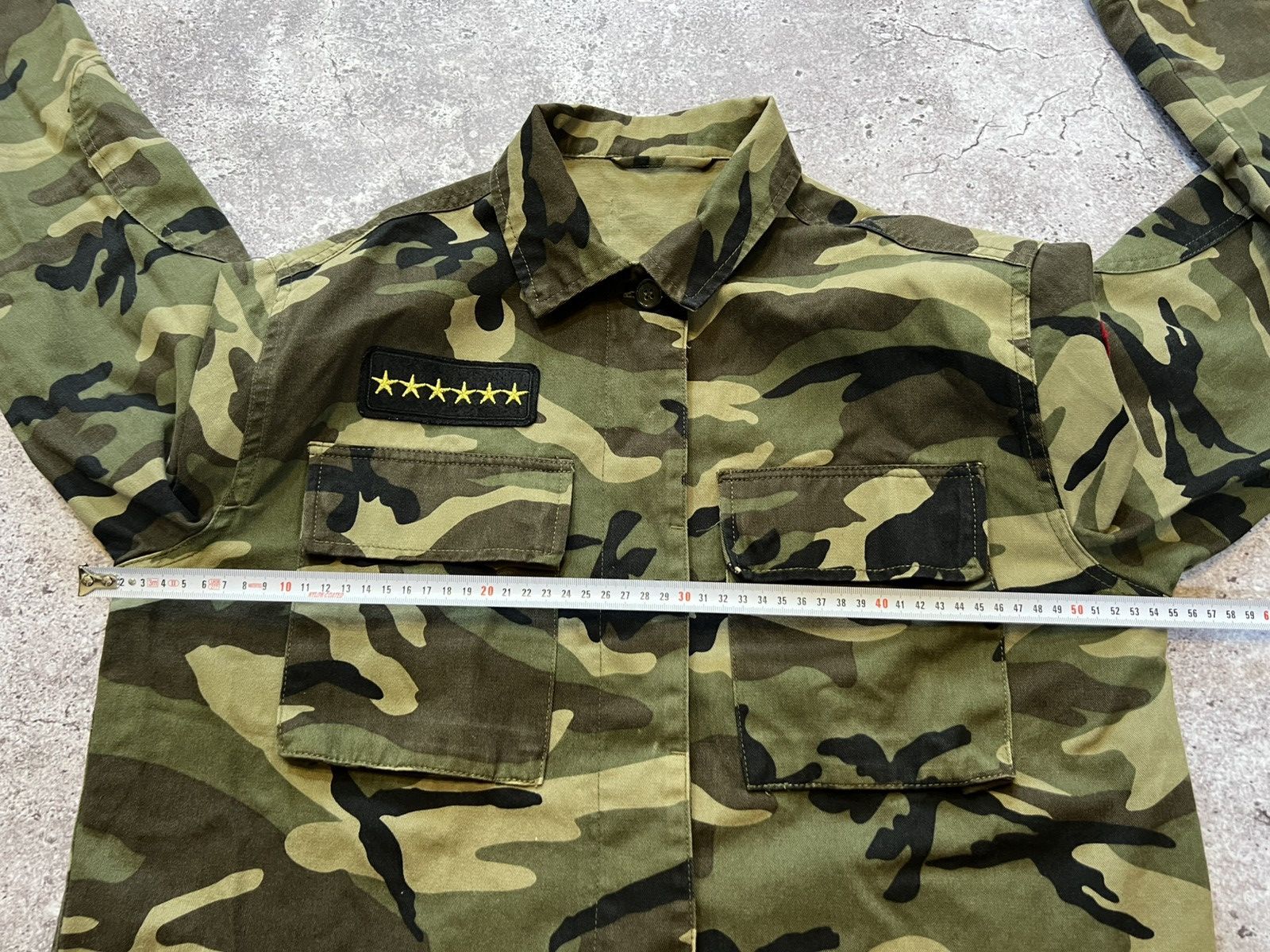 Hysteric Glamour VTG Hysteric Glamour Style Camo Cropped Jacket YK2 Size US S / EU 44-46 / 1 - 8 Thumbnail