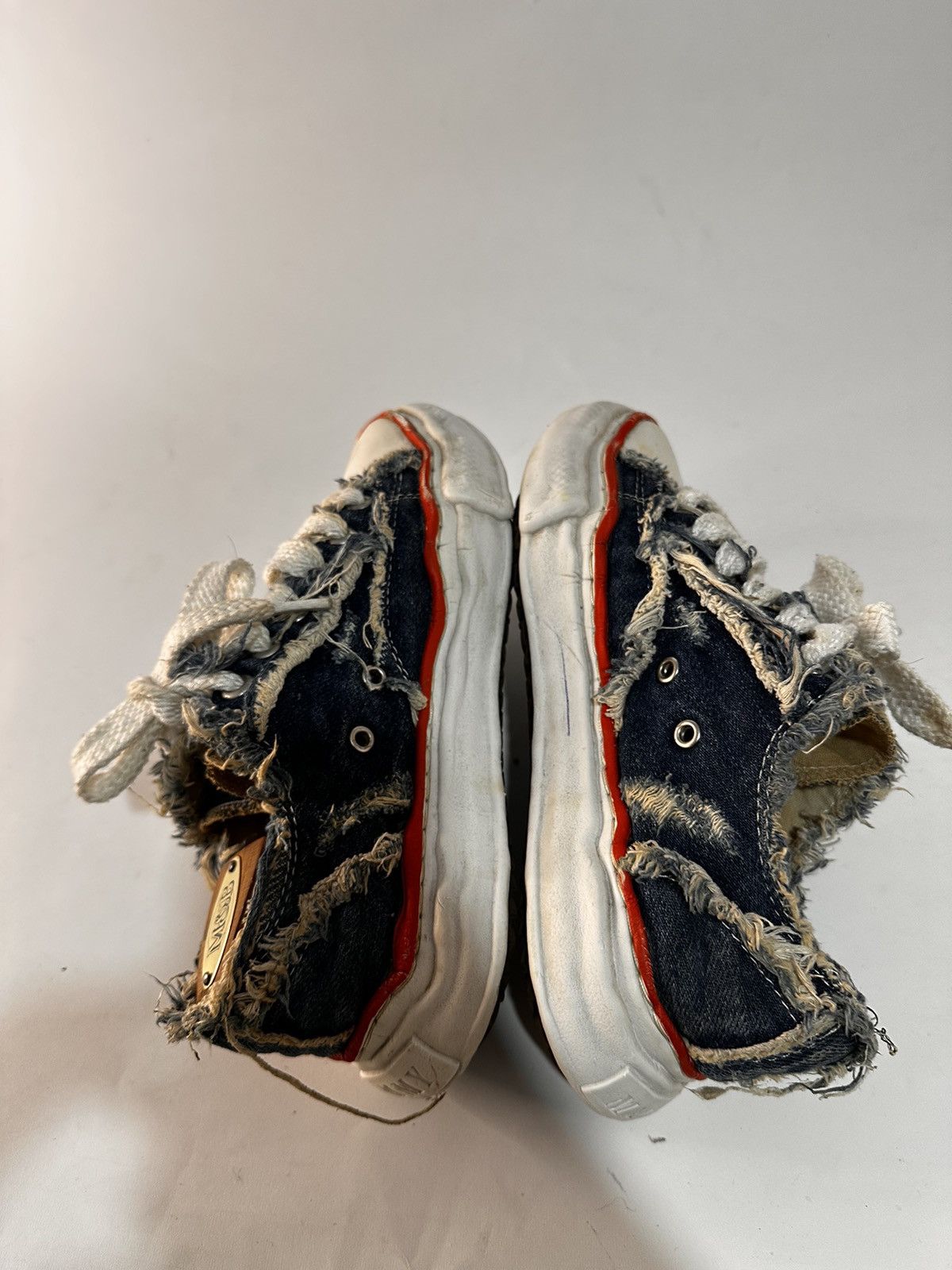 Maison MIHARA YASUHIRO × Nigel Cabourn Maison MIHARA YASUHIRO x Nigel Cabourn Blue Denim Sneaker. Size US 8 / EU 41 - 5 Thumbnail