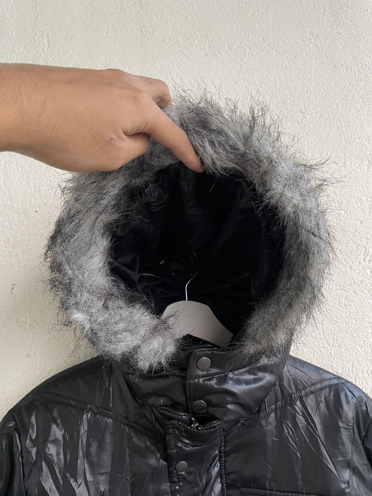 Maison Margiela 2000s Archive GOA Faux Fur Hood N2B Ifsix LGB Y’s Vkei Size US L / EU 52-54 / 3 - 5 Thumbnail