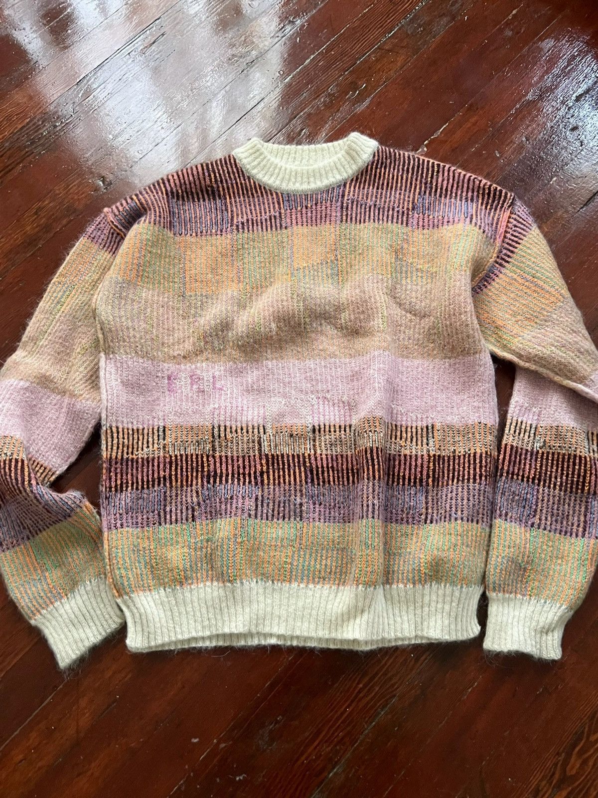 ERL ERL Reversible Multicolor Alpaca and Mohair Sweater Size US L / EU 52-54 / 3 - 1 Thumbnail