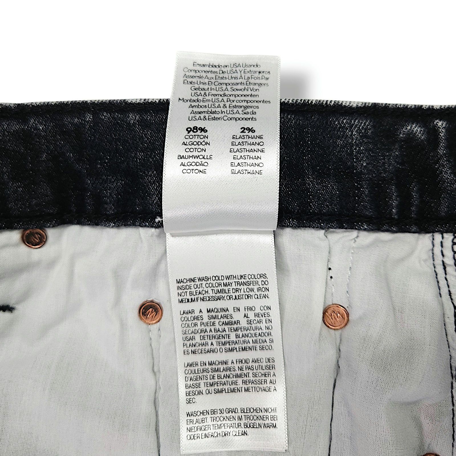 MOTHER Mother The Vagabond Mini Fray Denim Skirt Button Fly 30 Size 30" / US 8 / IT 44 - 9 Thumbnail